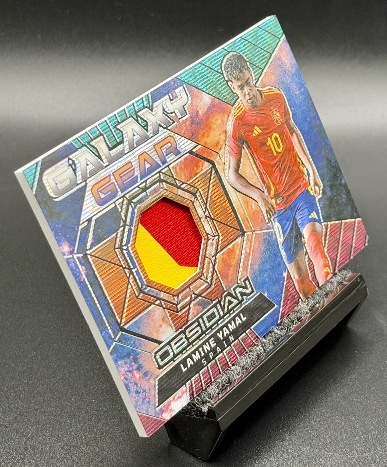 2024-25 Obsidian Lamine Yamal 🇪🇸 ⚽️Galaxy Gear Taiga MEM,SSP#/25,VERY RARE🔥