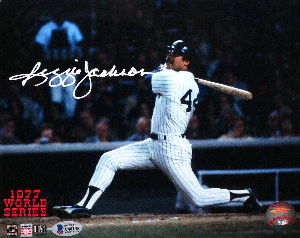 Reggie Jackson Reproduction signed archival quality photo