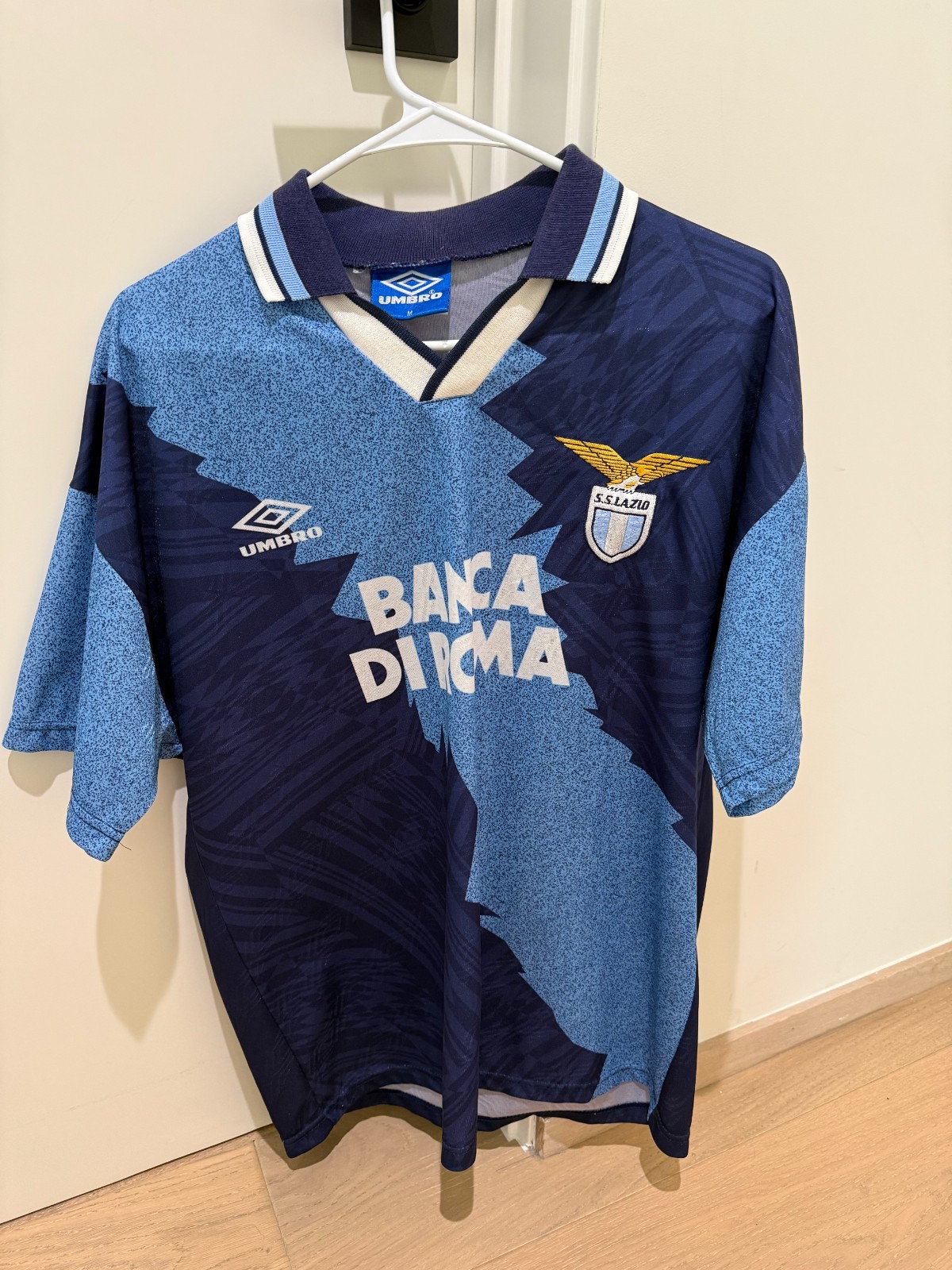 1994-95 Lazio Away Jersey (Umbro) – Alessandro Nesta – Medium