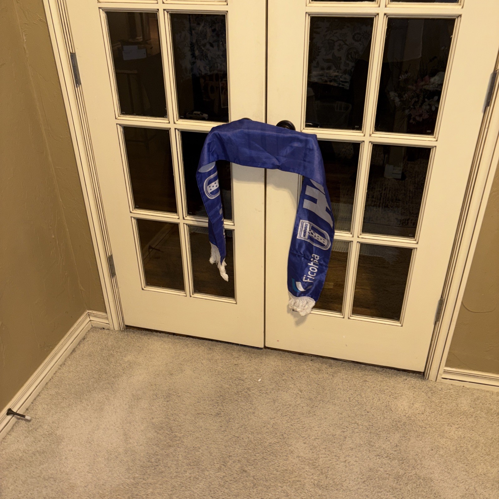 Honduras Soccer Scarf Ficohsa 5 Feet/ 6 Inches