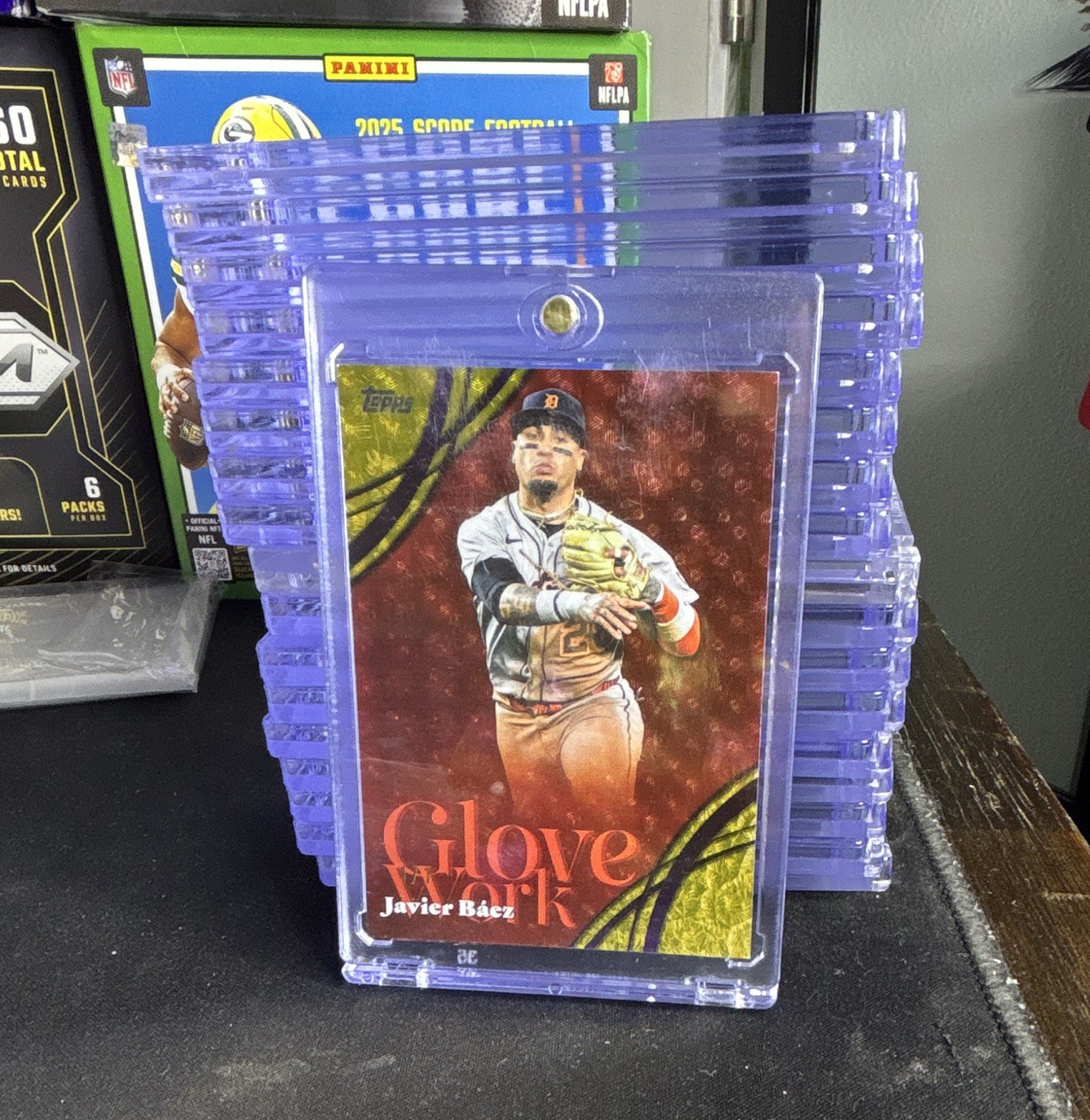 Glove work, Javier Baez 1/1 #gw-22