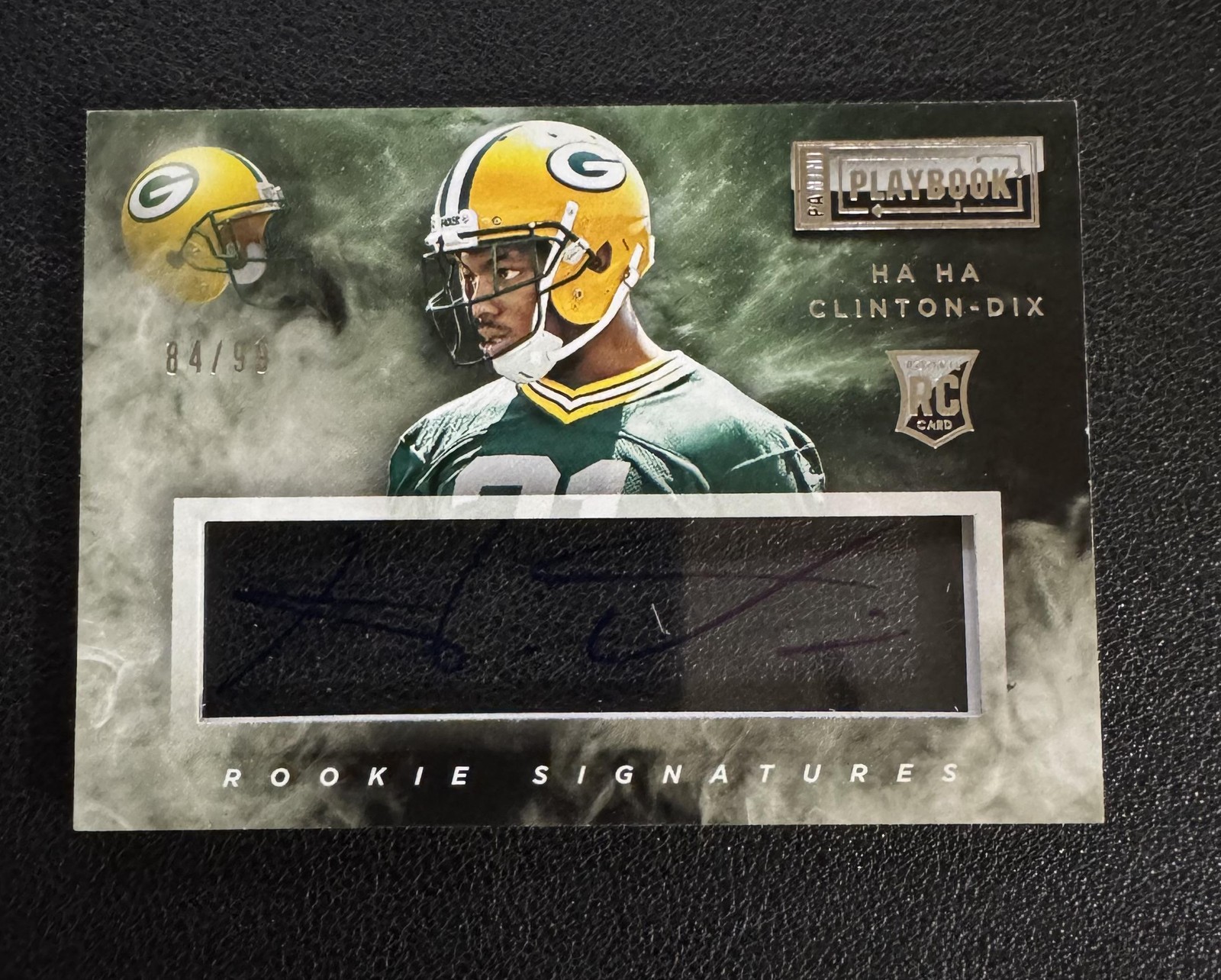 Ha Ha Clinton-Dix Rookie Auto 2014 Panini Playbook /99 #87 Packers