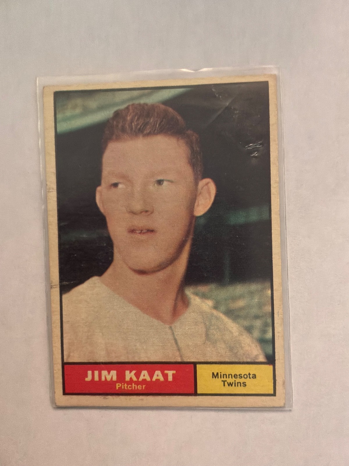 1961 Topps – Jim Kaat #63