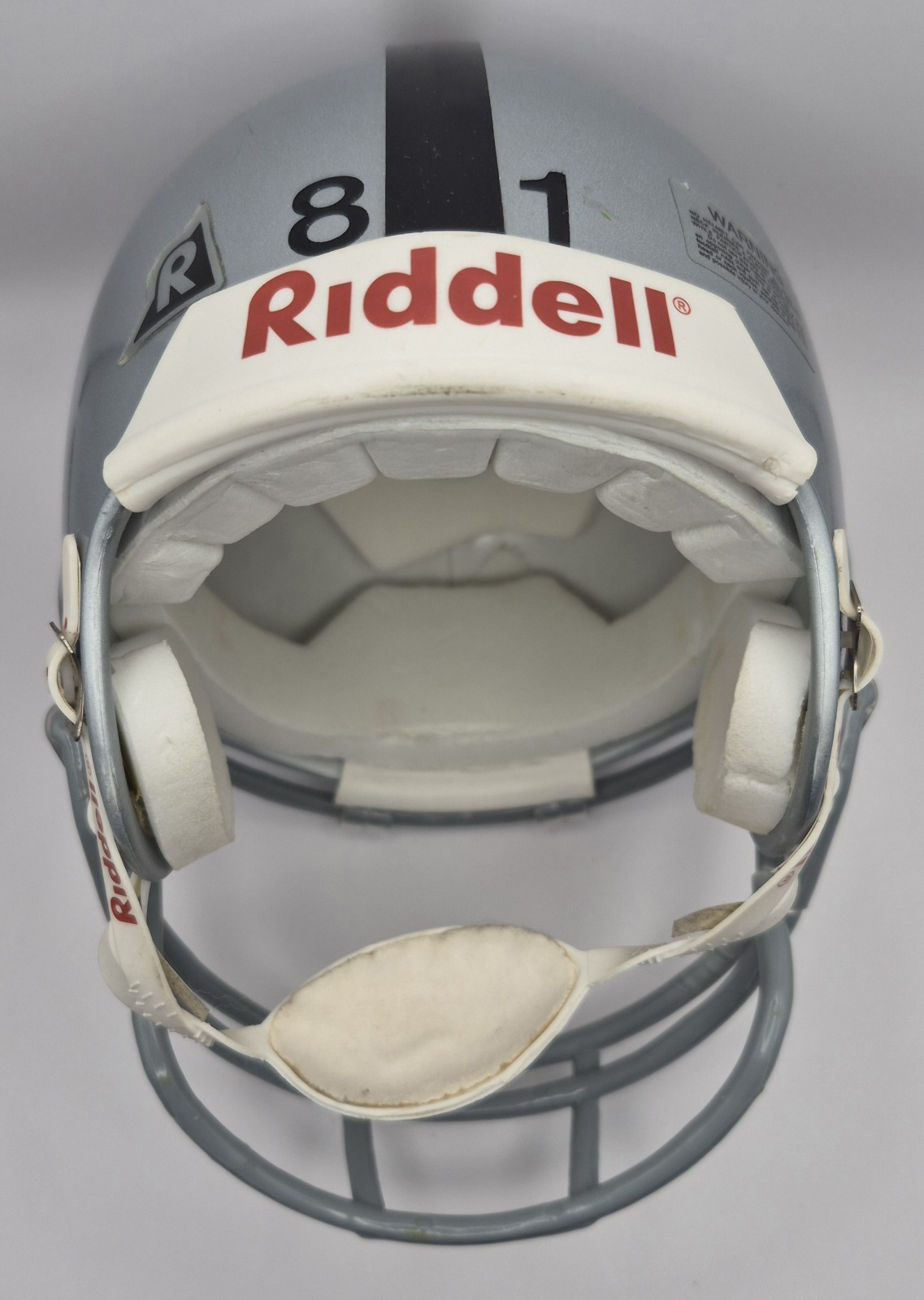Oakland Raiders Tim Brown Signed Mini Helmet Riddell Autograghed