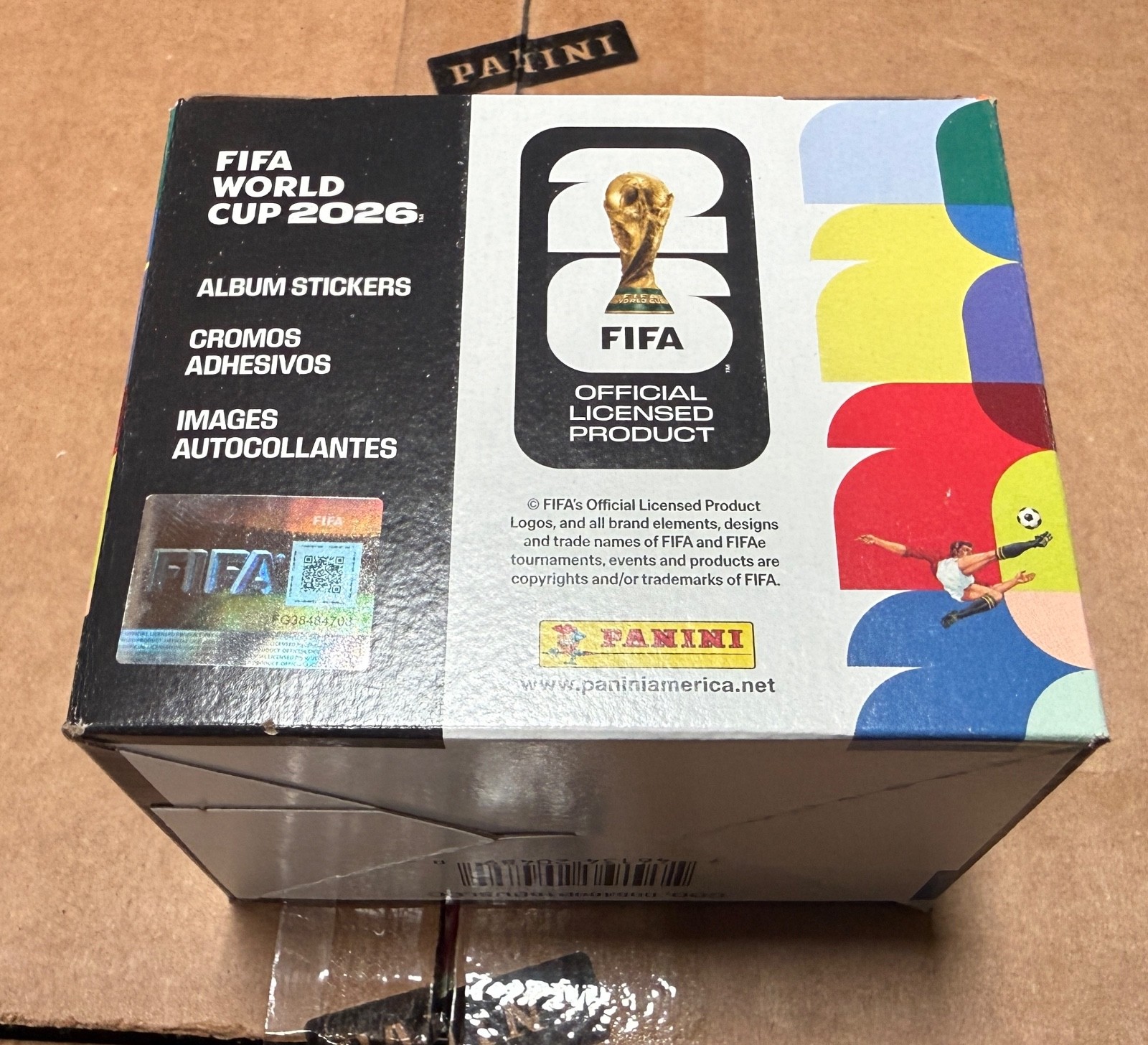 Panini FIFA World Cup 2026 50 PACK STICKER BOX Factory Sealed US Edition