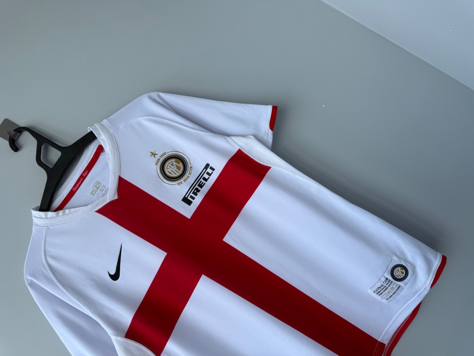 Nike Inter Milan Centenary 2007/08 Soccer Jersey