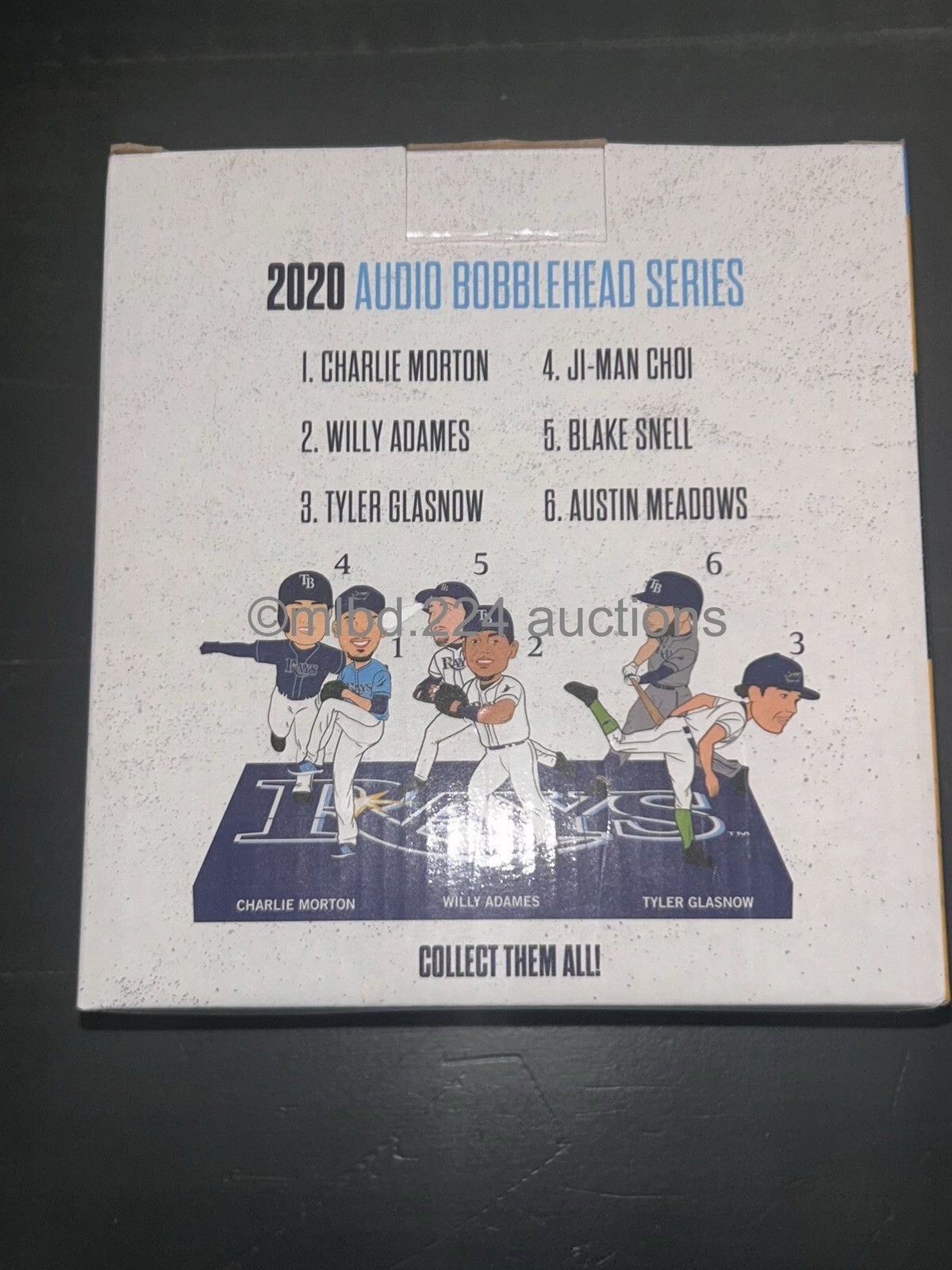 Tampa Bay Rays – Tyler Glasnow SGA Audio BDA 7 inch BOBBLE HEAD la dodgers