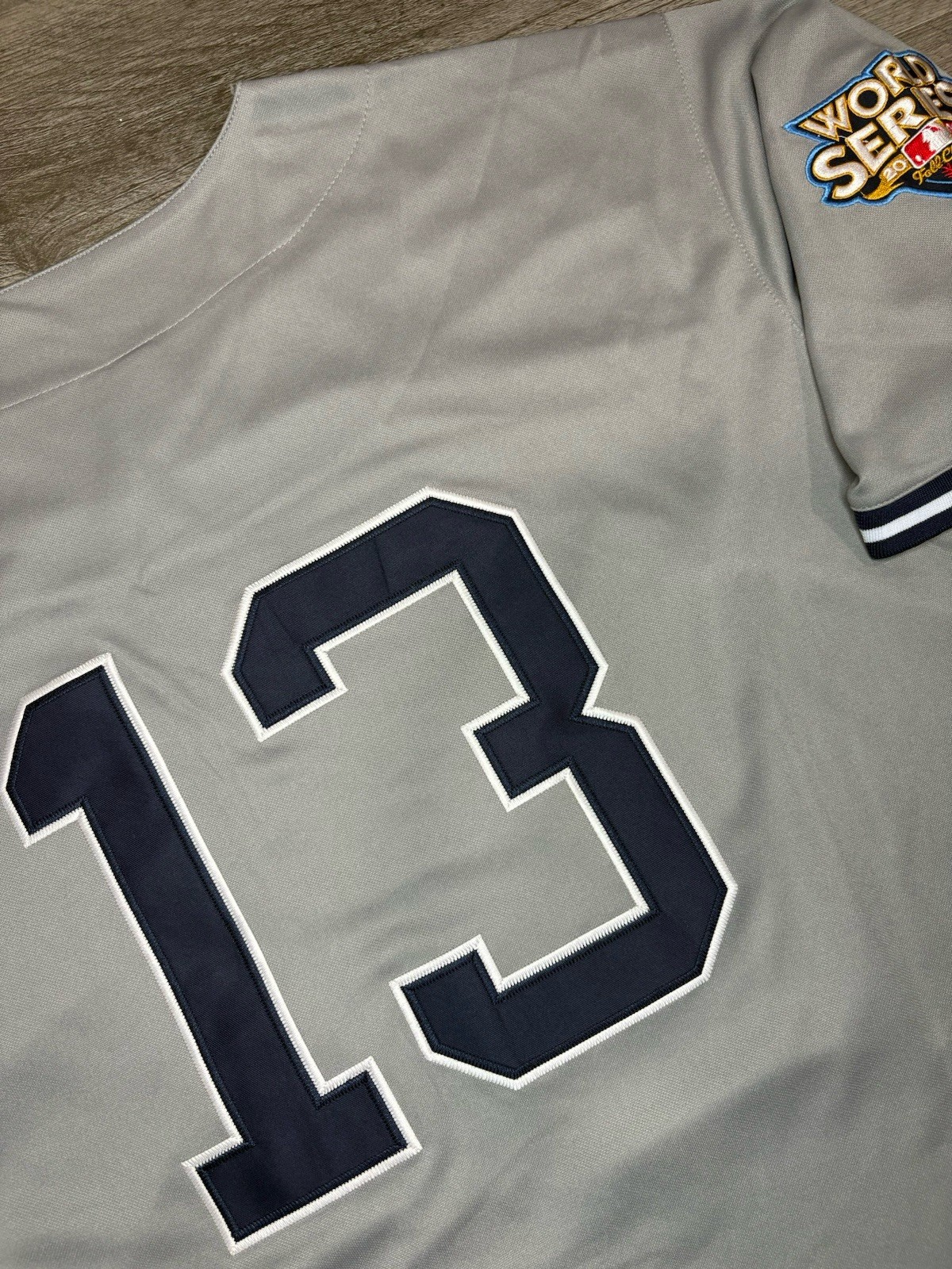 Alex Rodriguez 2009 New York Yankees World Series Road Jersey Men’s Large