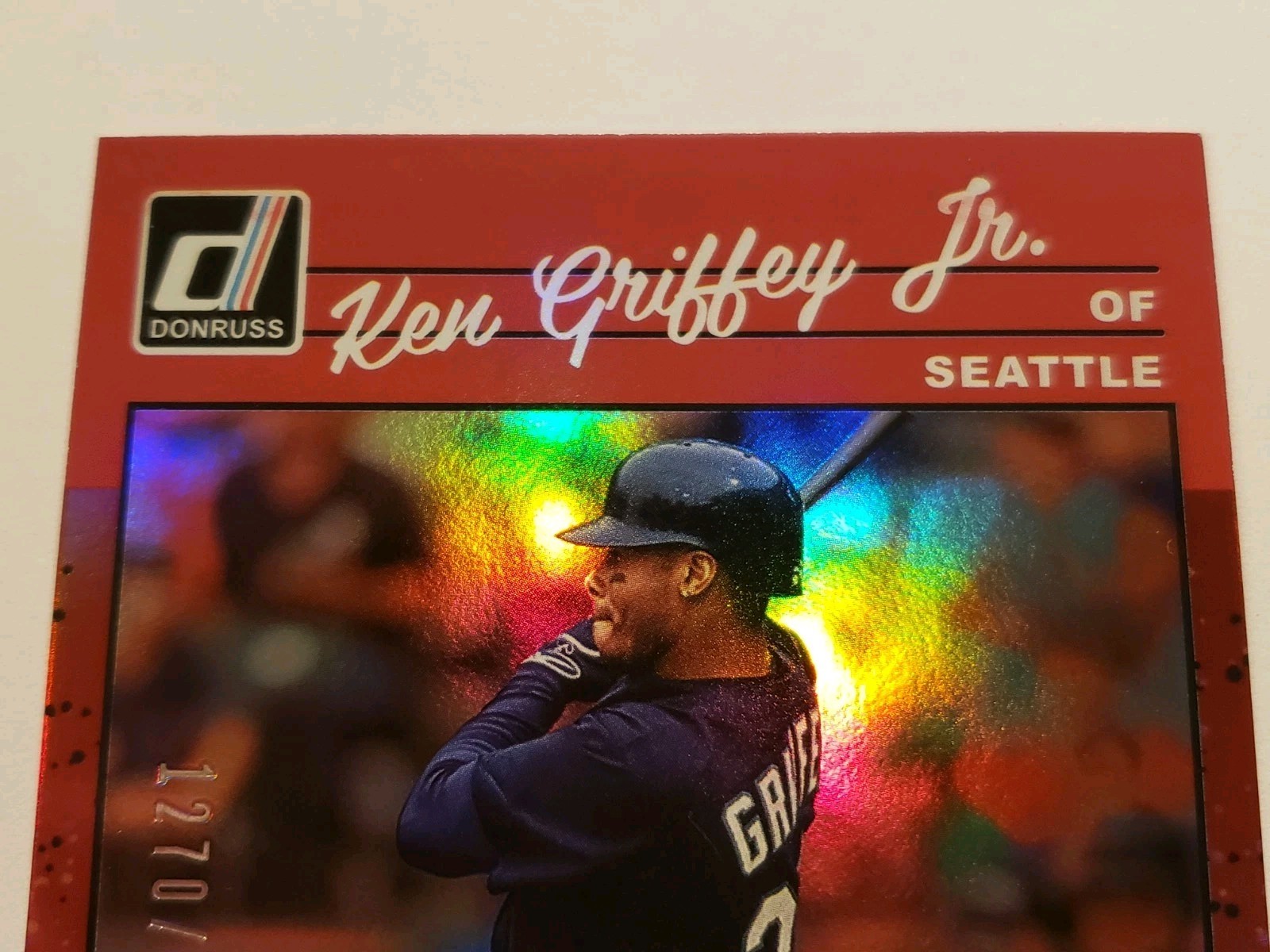 1270/2023 HOLO RED 2023 Donruss Retro 1990 Ken Griffey Jr #260