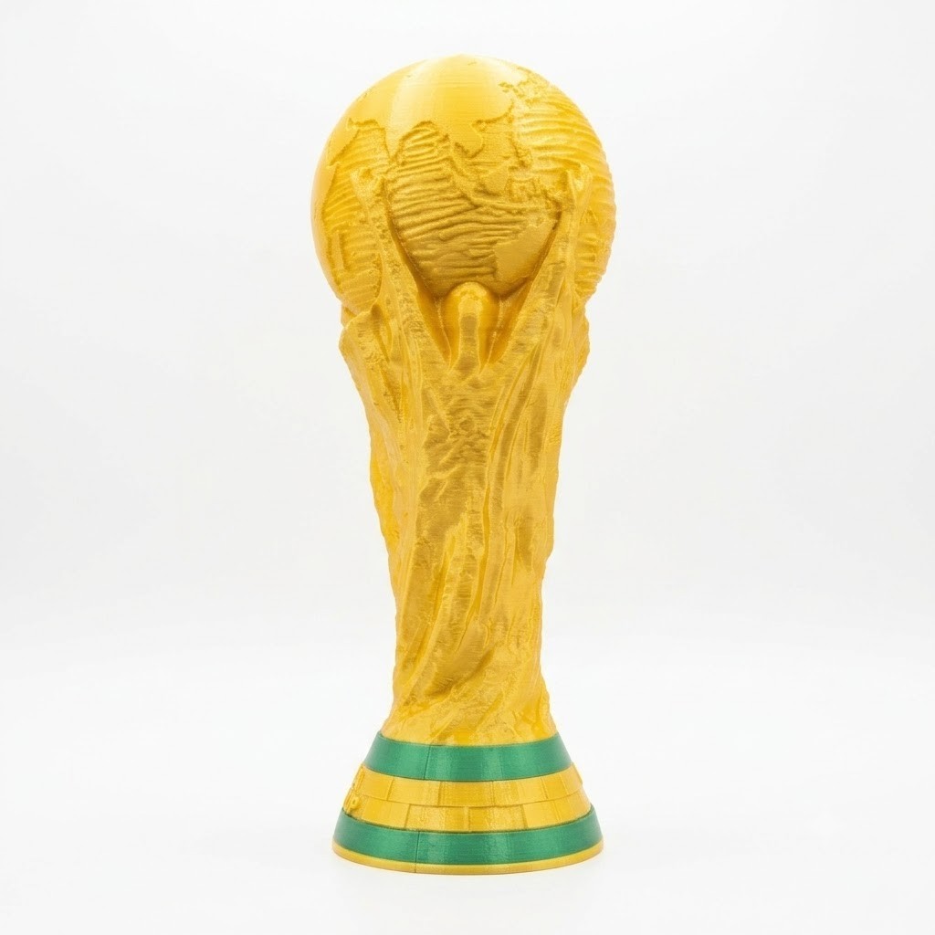 FIFA World Cup 2026 Trophy Replica Full Size 1:1 Gold 14.5″ 36cm Statue Soccer