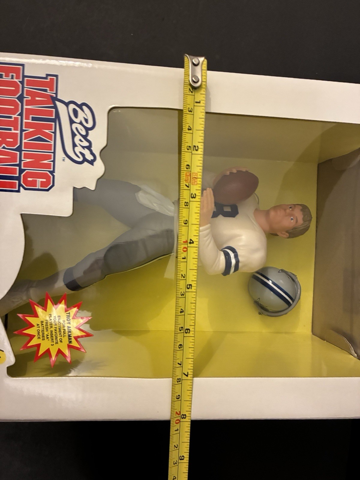 Best Talking Series Troy Aikman Dallas Cowboys 1996 Action Figure