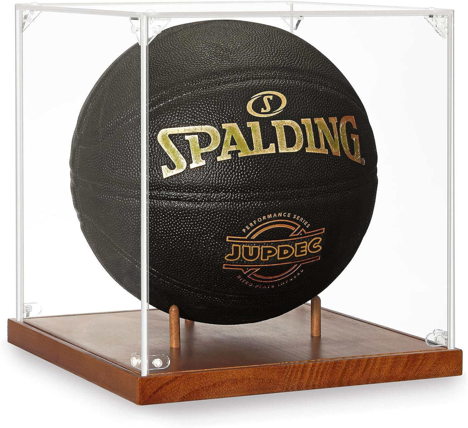 Hat Display Case,Clear Acrylic Baseball Cap Display Box Stand with UV Protection