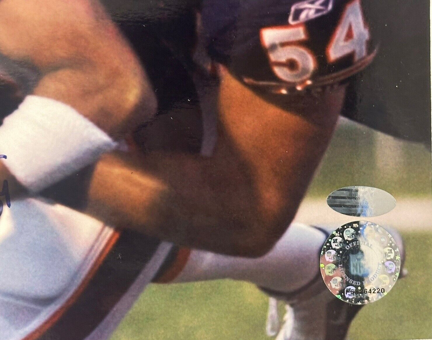 Steiner Brian Ulrichter signed 8×10 Photo Framed w/engraved nameplate HOF Bears