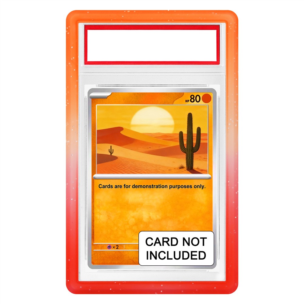 1-5PCS Soft TPU Bumper Guard Slab Edge Protector Case For PSA Graded Cards