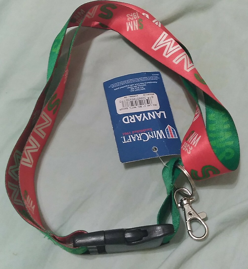 Mexico Soccer Lanyard 1×17 Inches Detachable Buckle Futbol