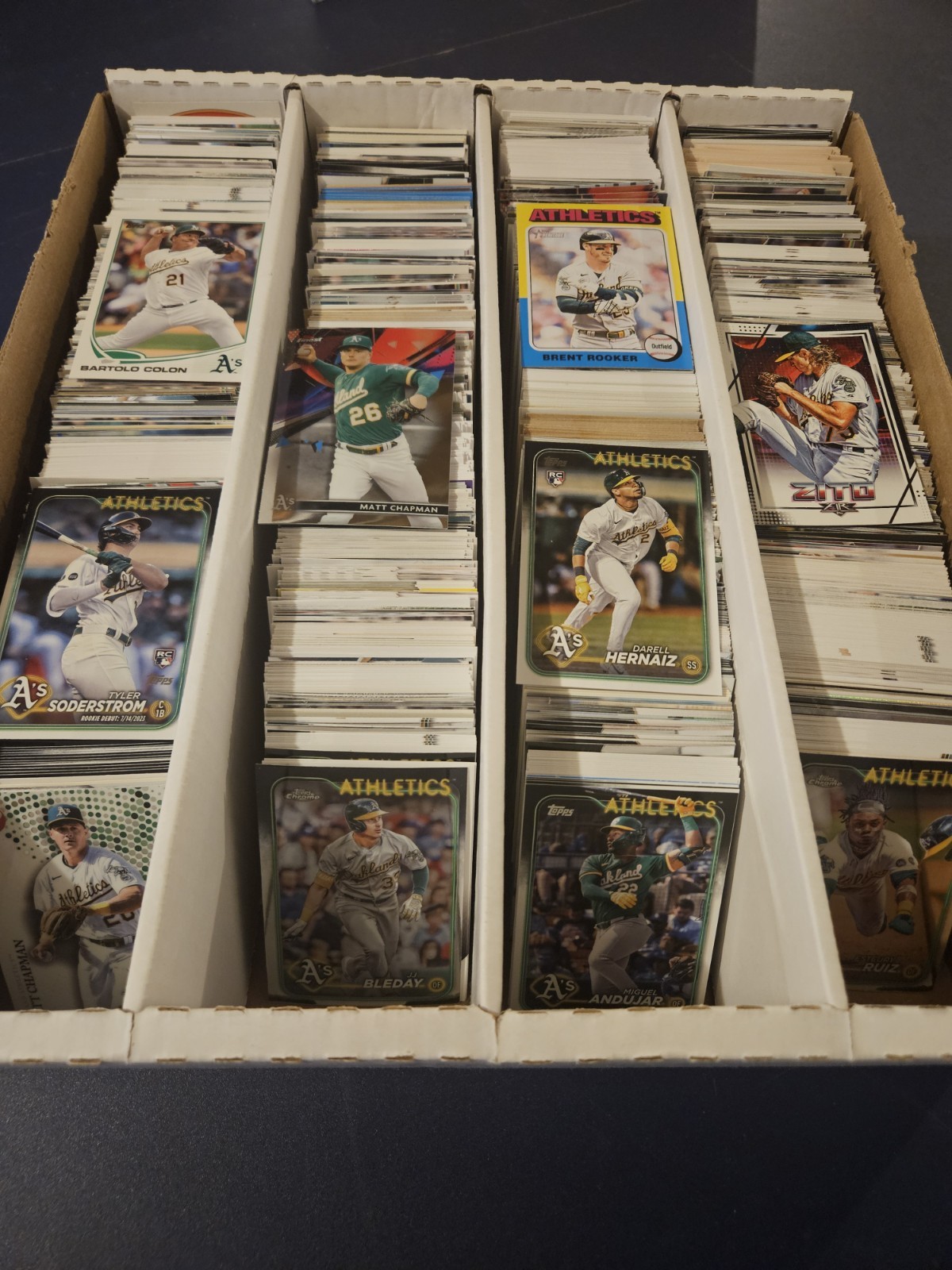 Oakland Athletics Bulk Modern Lot (2400ct.) See Description