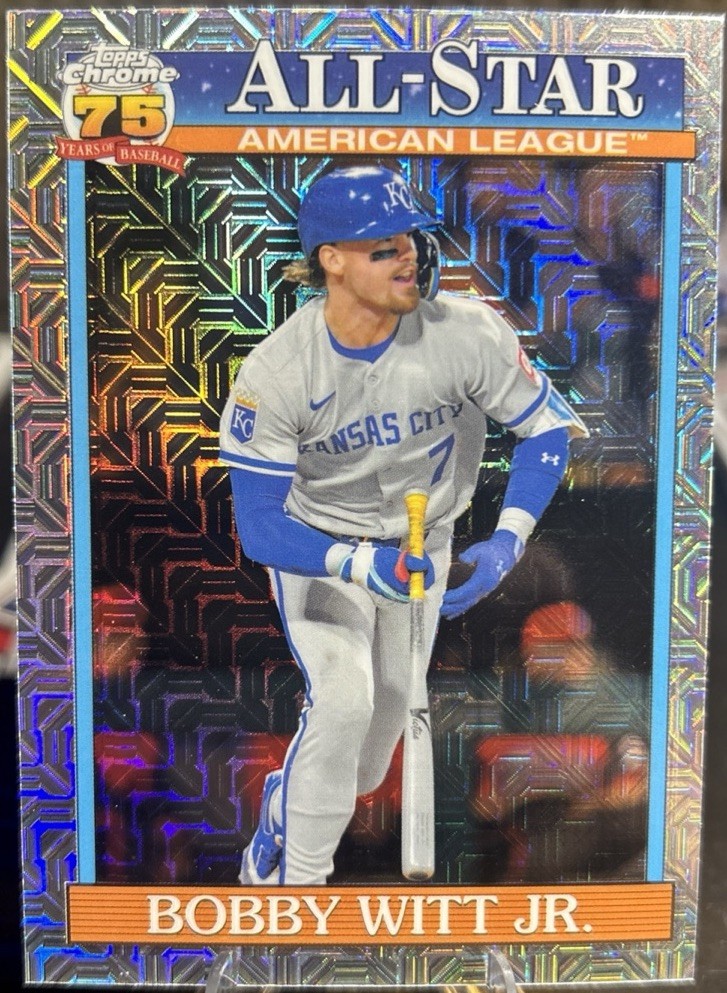 Topps Chrome Series 2 2026 All-Star Insert Bobby Witt Jr. 91ASC-23 MOJO