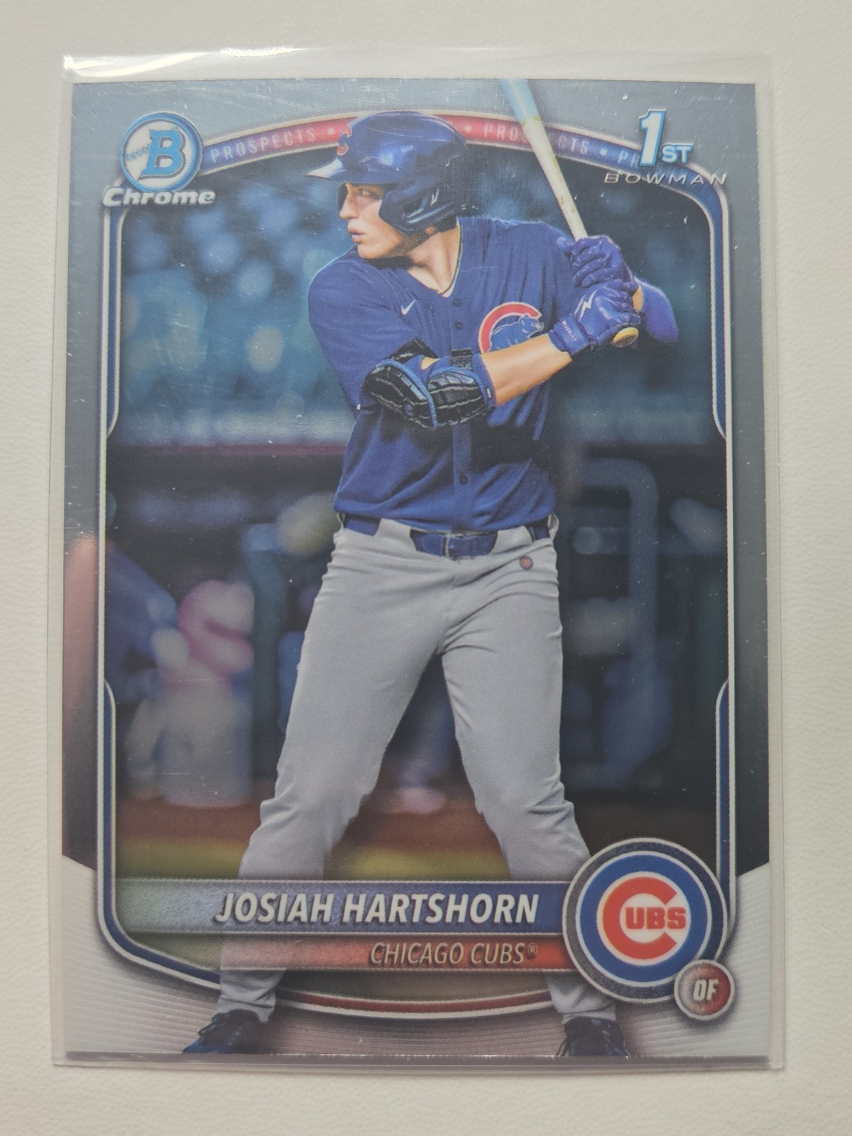 2025 Bowman Chrome 1st Josiah Hartshorn BDC-21 Cubs