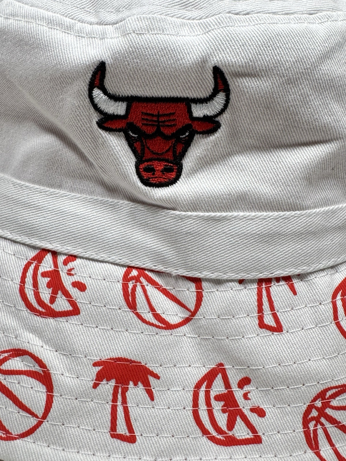 Chicago Bulls Reversible Floppy Bucket Hat Cap SGA 2023 NBA Beach Giligan