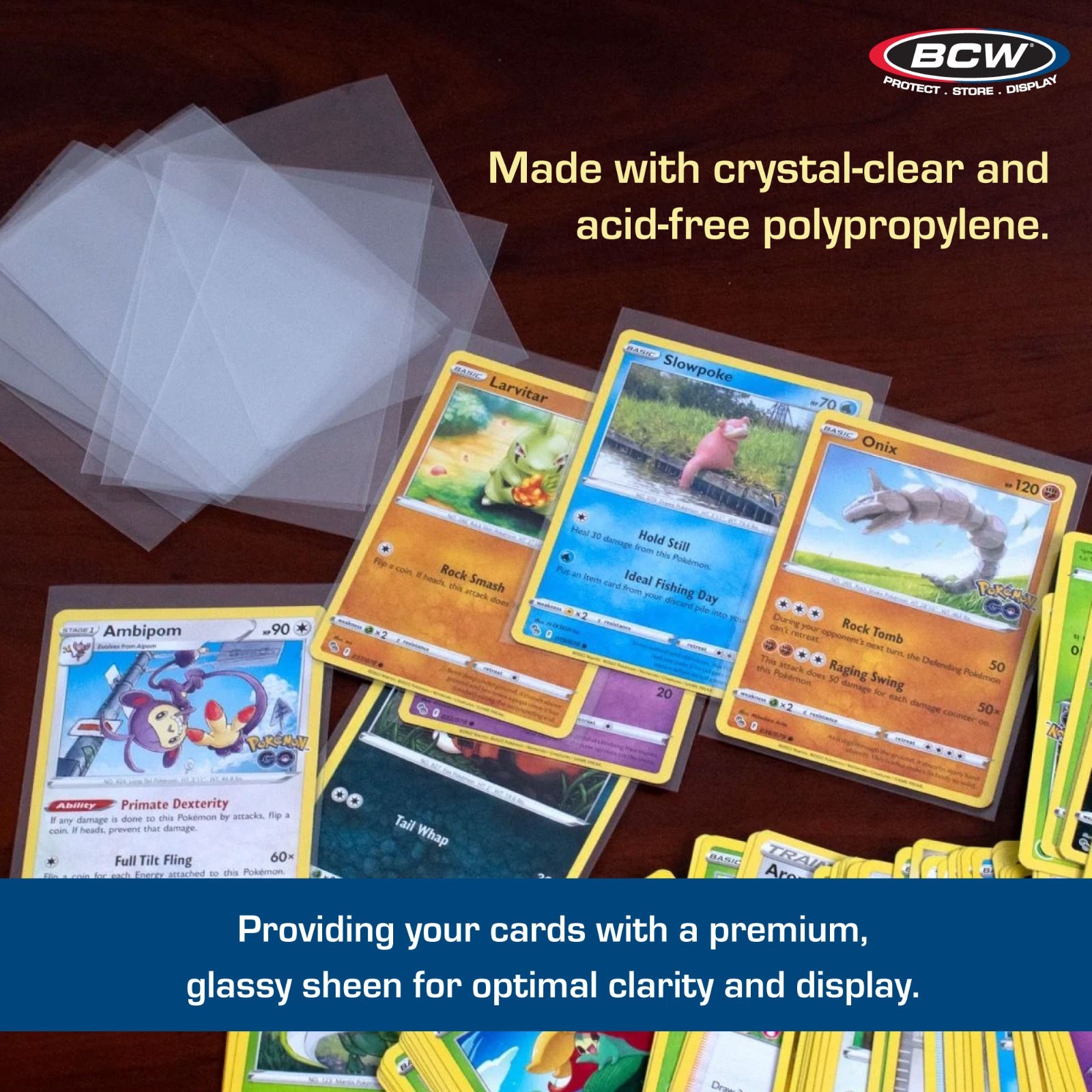 (10000) BCW Standard Soft Penny Card Sleeves | Case of 100 packs |
