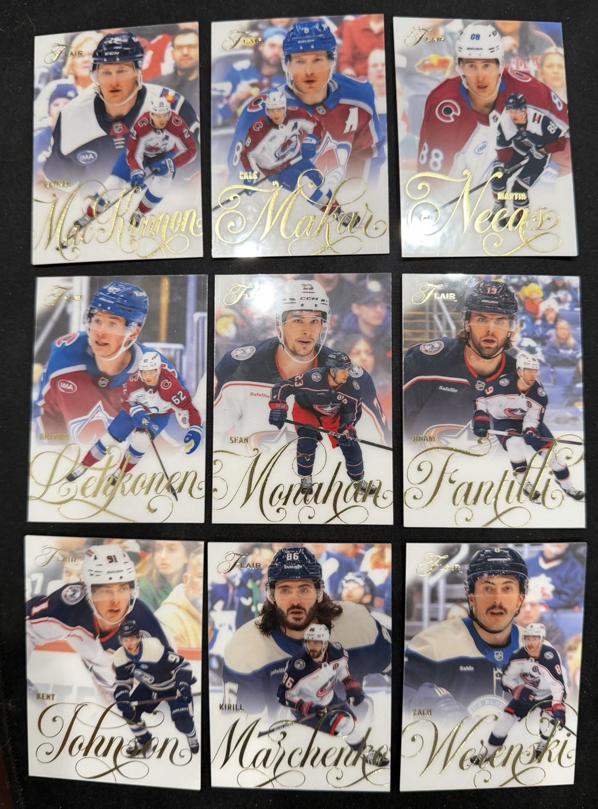 2025-26 Upper Deck Flair Hockey – Set Builder #1-200 w/ Rookies – You Pick!