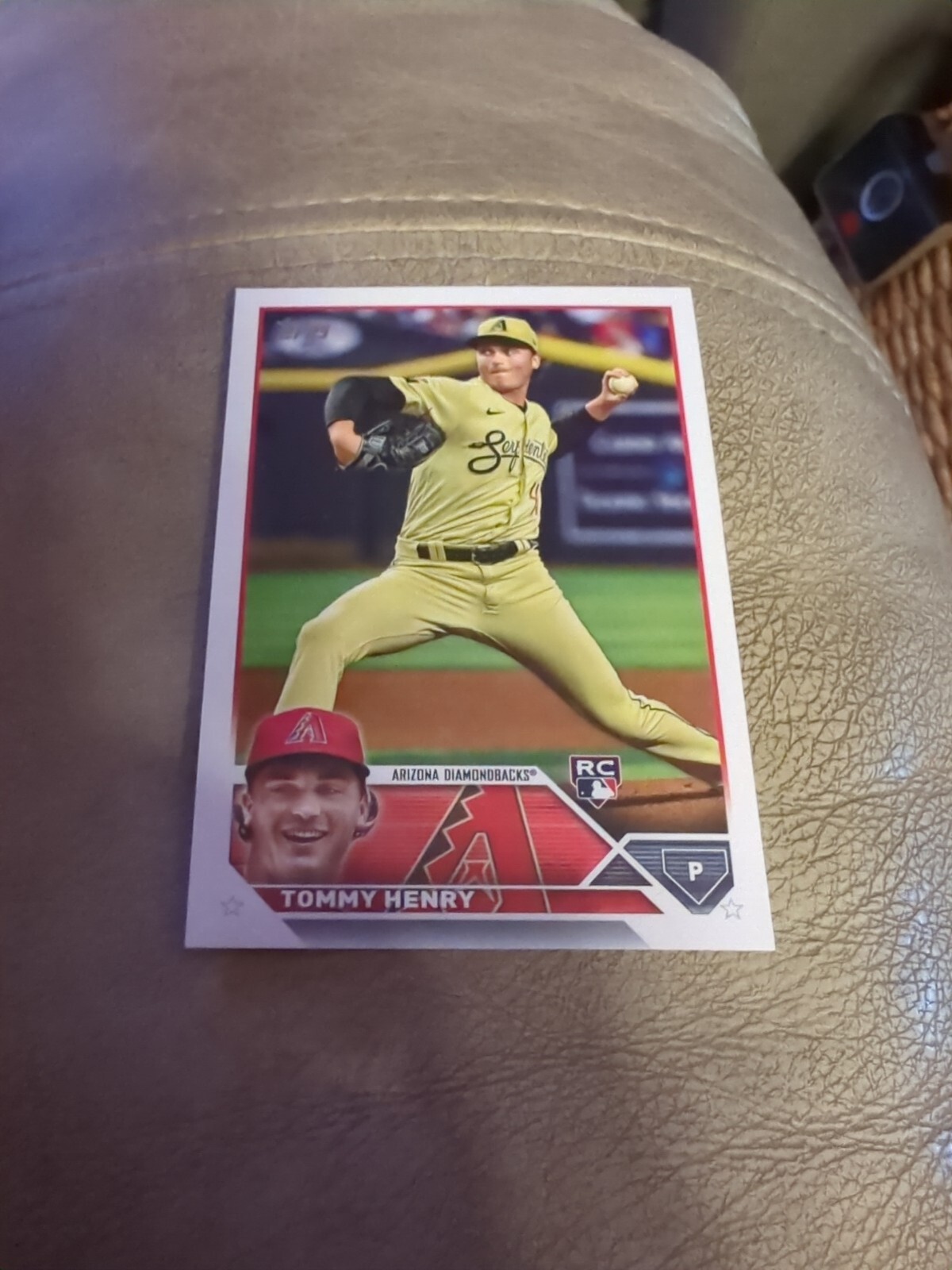 2023 Topps #336 Tommy Henry RC Arizona Diamondbacks