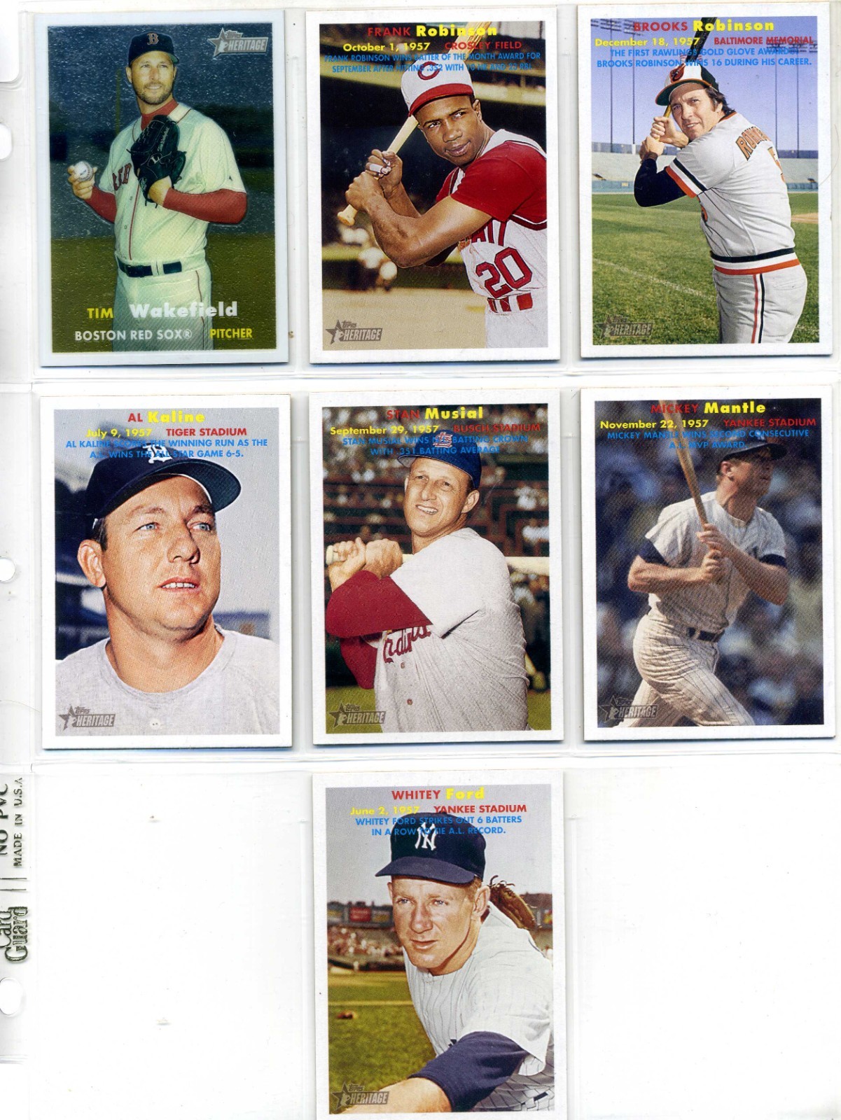 2006 TOPPS HERITAGE BASEBALL 1-494(NO#255)ALL SPS AND COLOR VARIATIONS