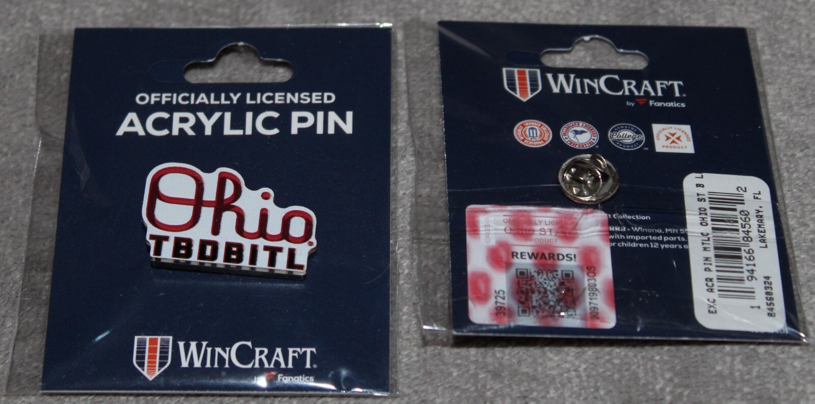 2 Ohio State Buckeyes University Marching Band TBDBITL Best in the Land Pin OSU