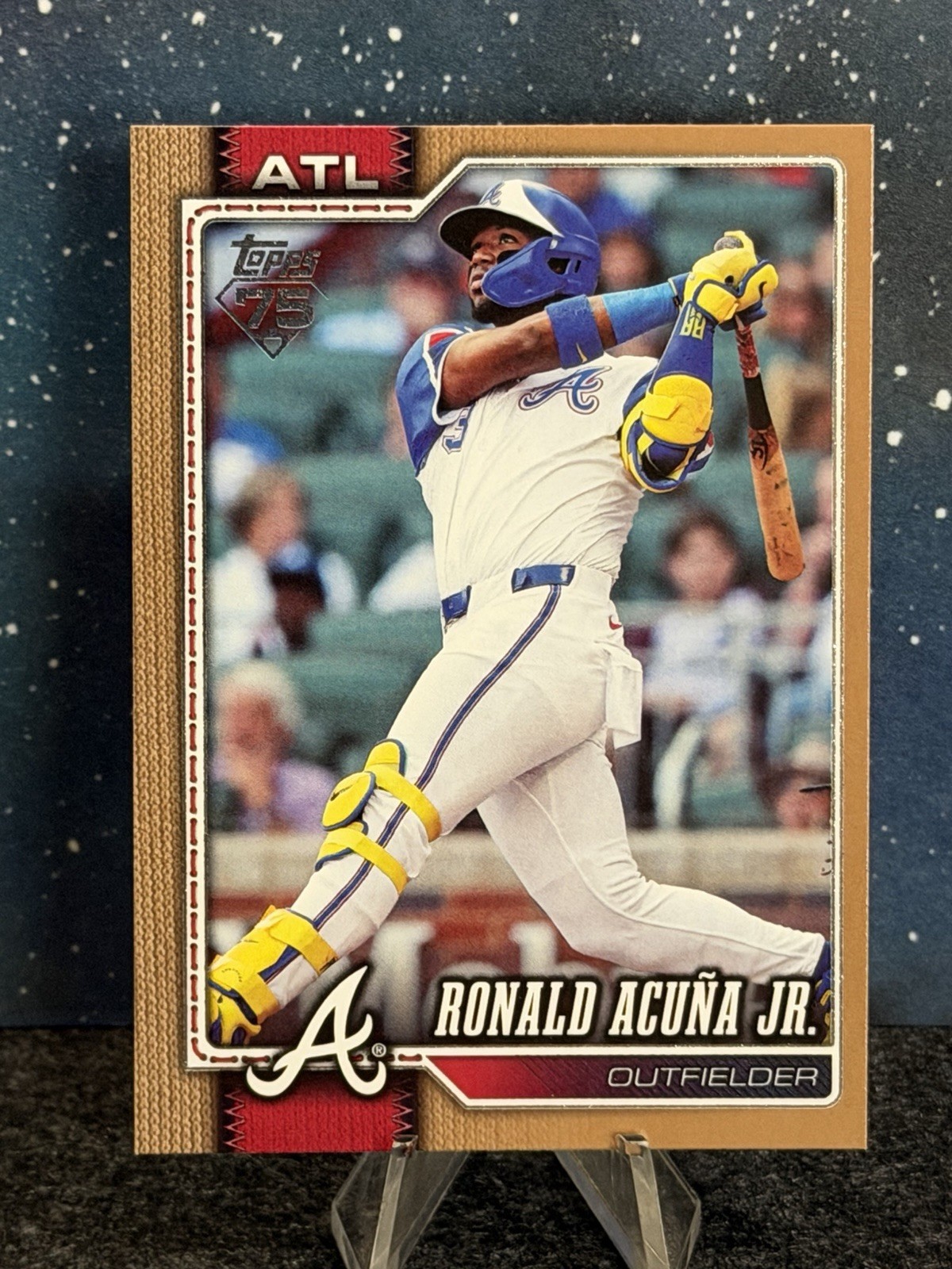 2026 Topps Series 1 Gold #50 Ronald Acuna Jr. SN 1060/2026 Braves 💎💎💎