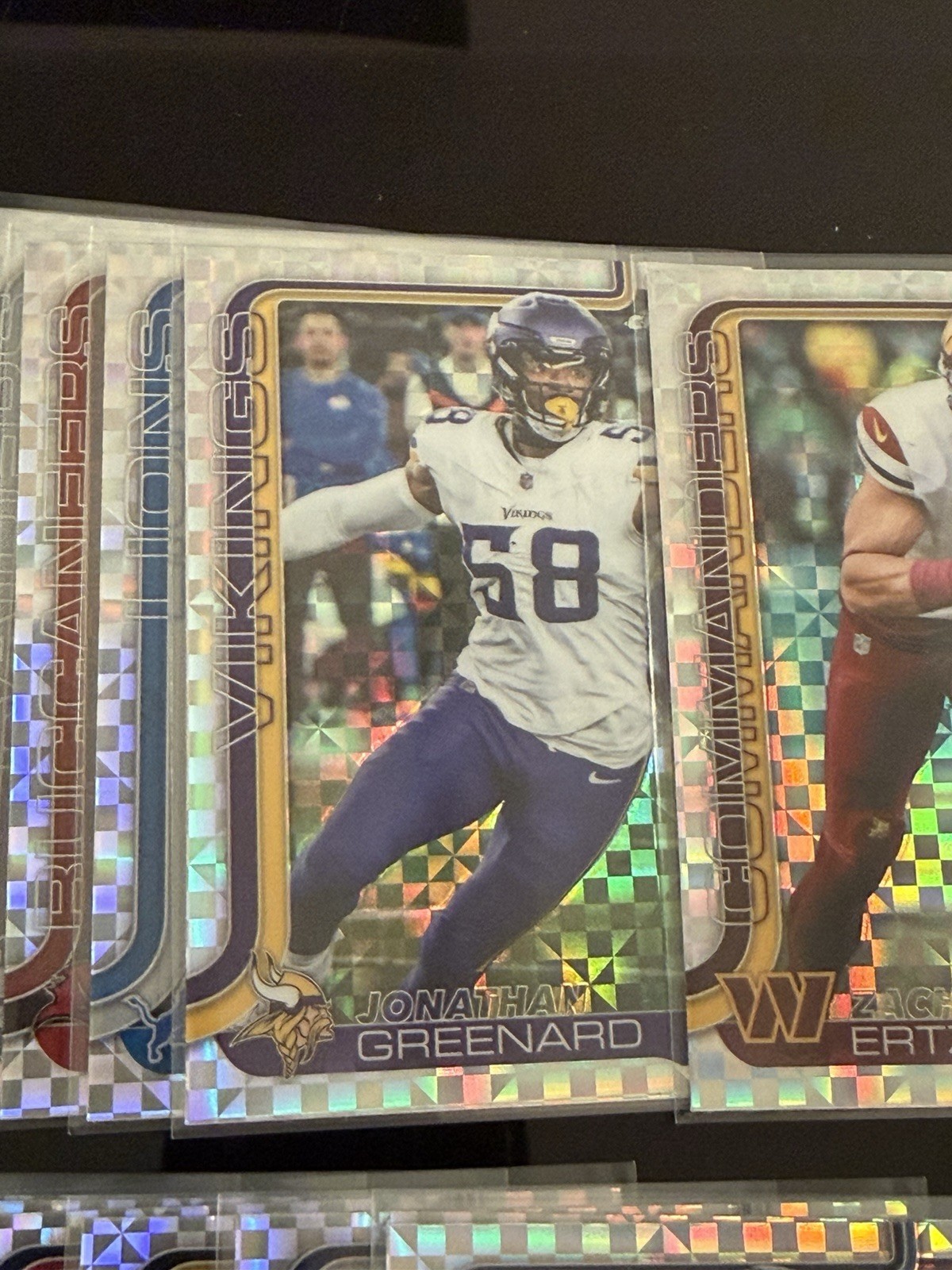2025 Topps Chrome Football X-FRACTOR Singles YOU PICK + 2 Card Min Purchase Plz!