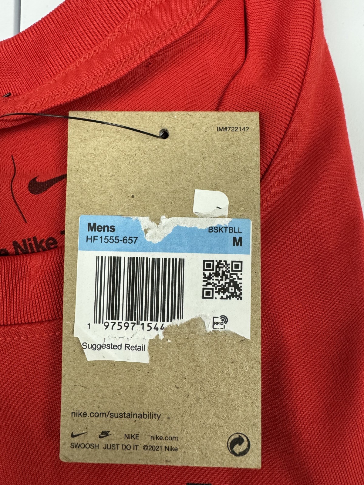 Nike Miami Heat NBA Authentics Sleeveless Shirt Men’s Red NWT Pick Size $35
