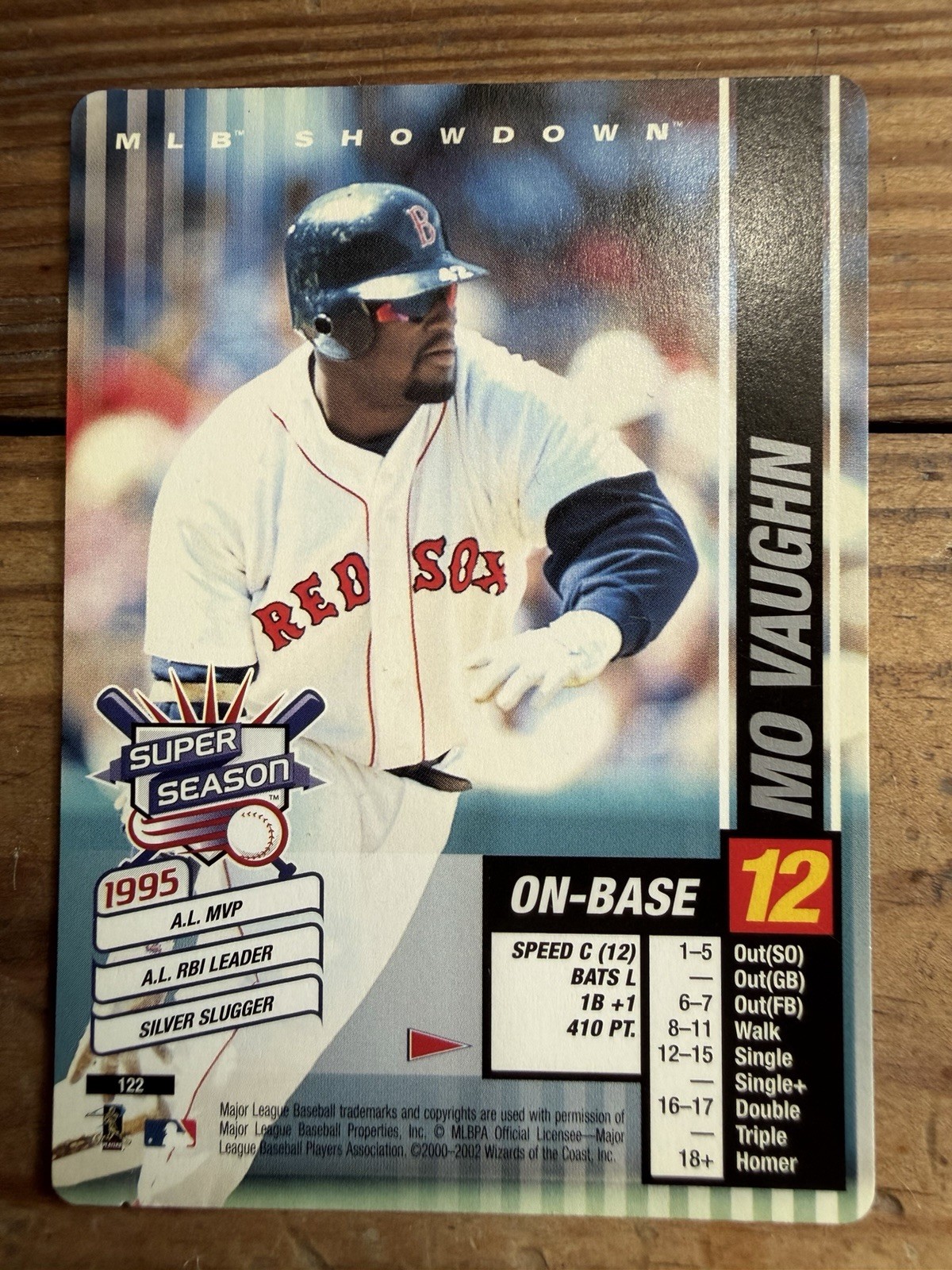 2002 MLB Showdown Super Season 5 Card Lot Frank, Ricky, Thome, Walker, Mo Vaughn