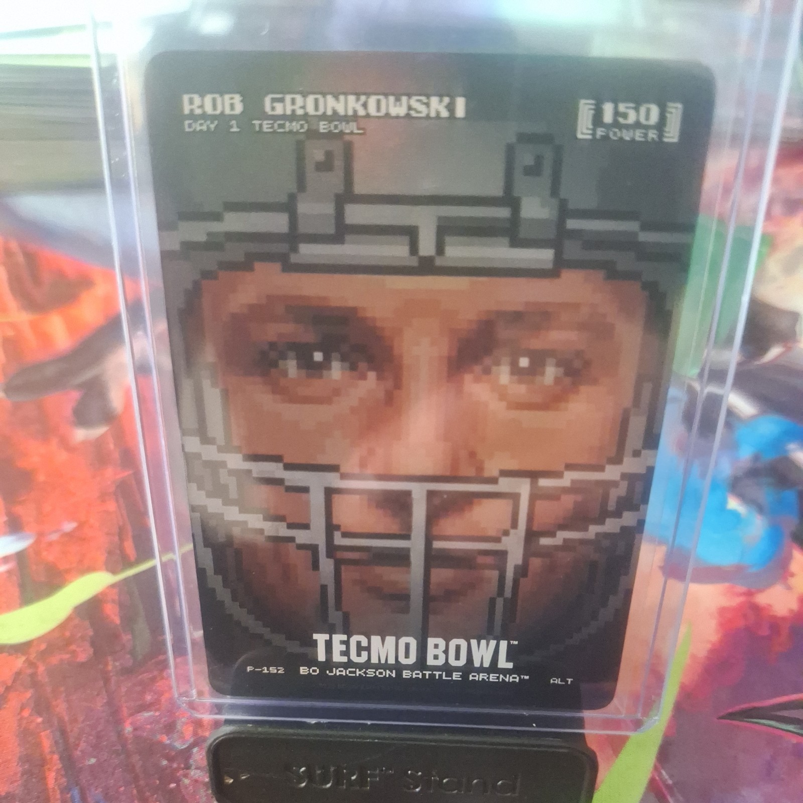 Bo Jackson Battle Arena Tecmo Bowl Day 1 Helmet Alt Rob Gronkowski 160 Power SP