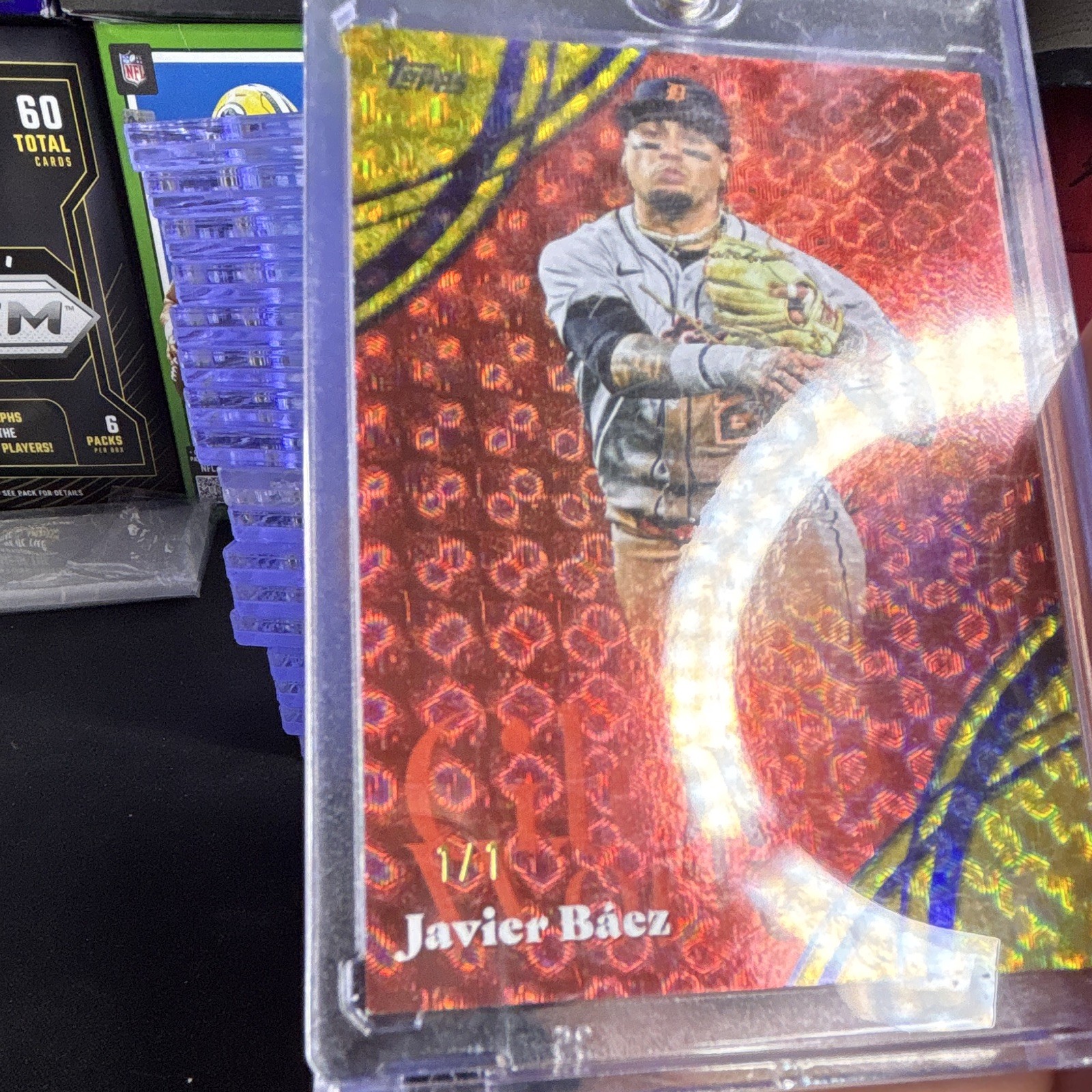 Glove work, Javier Baez 1/1 #gw-22