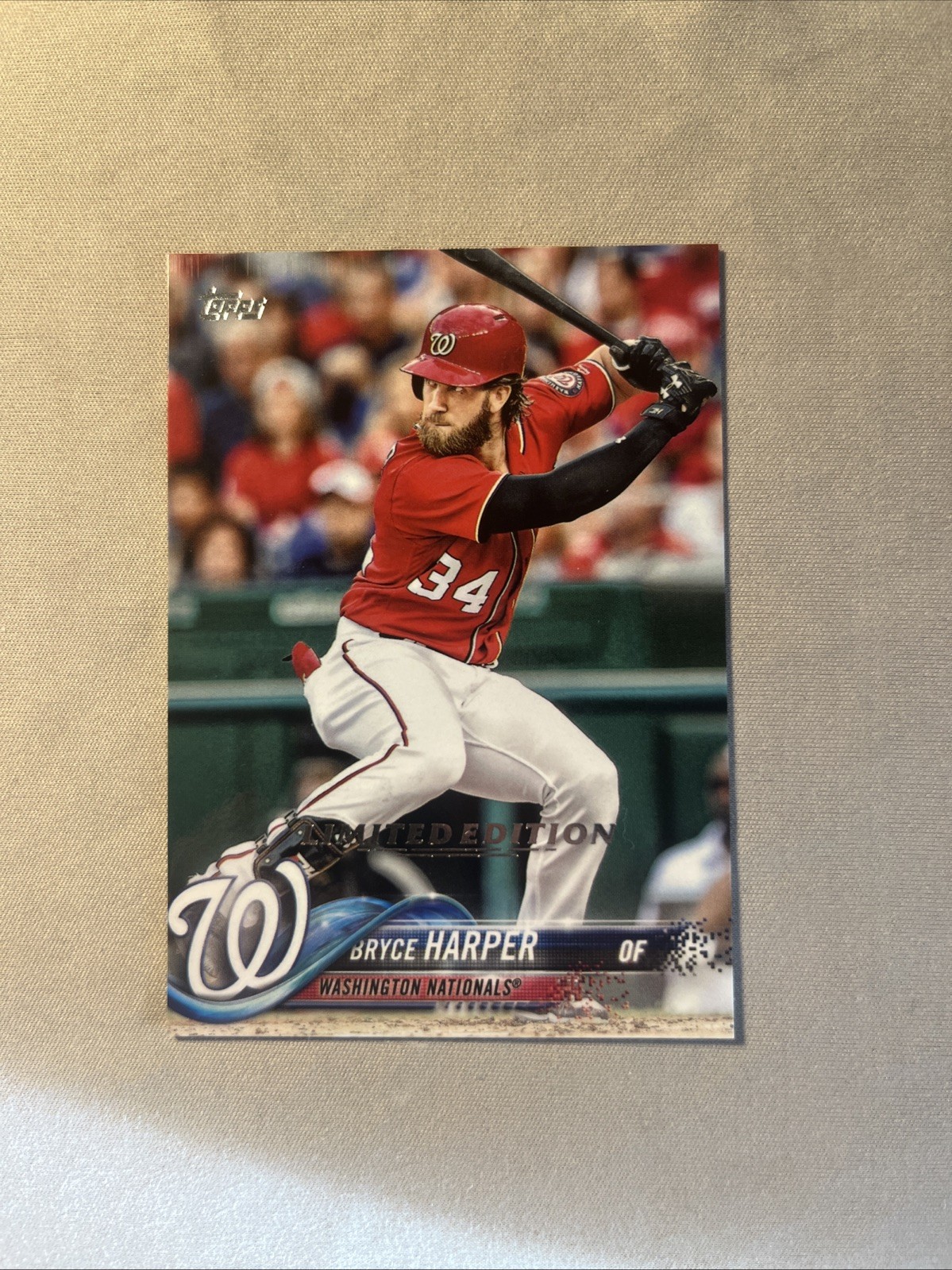 2018 Topps – Bryce Harper #351 Limited Edition /1000