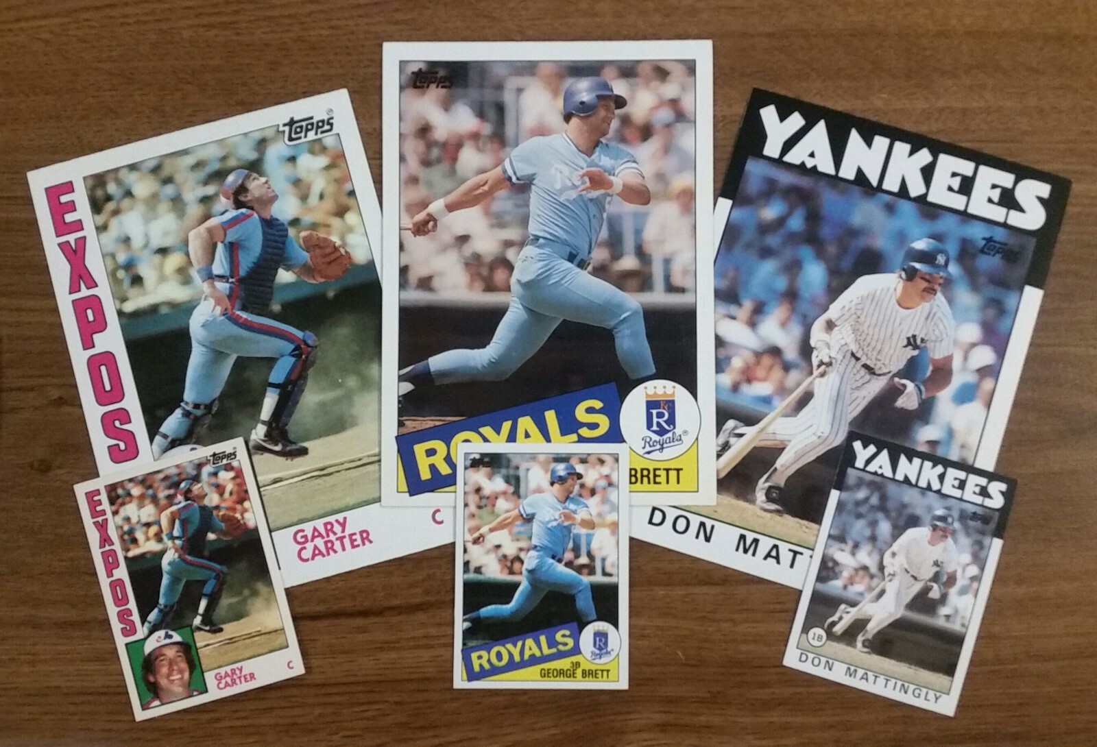 1984*1985*1986 Topps Super 5×7 Jumbo Cards *Pick Your Player* 10+ Ship FREE!