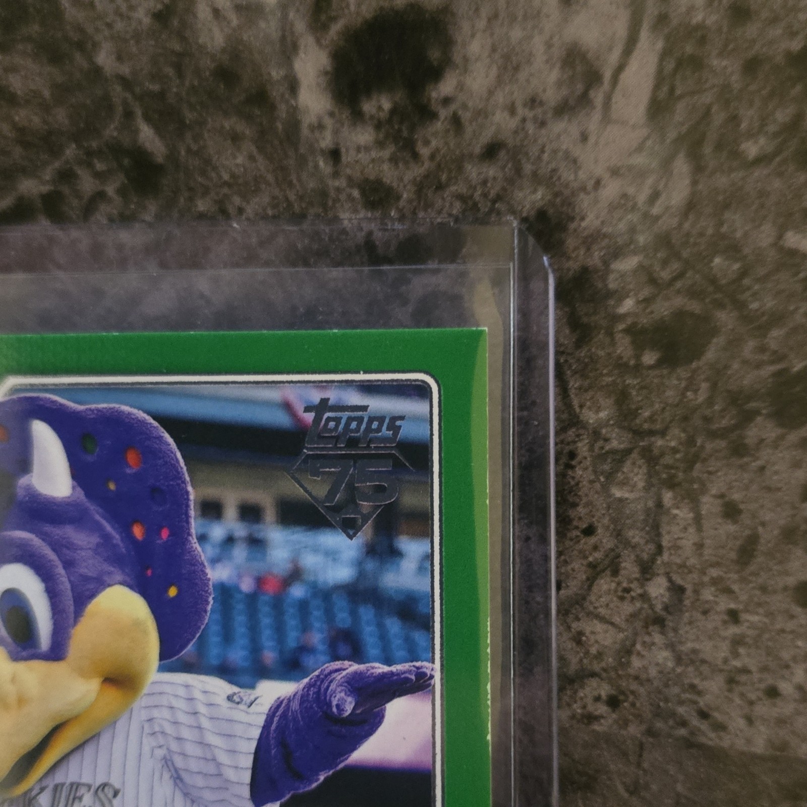 Topps 2026 Series 1 Dinger Colorado Rockies 75th Anniv Green /99 #M-4