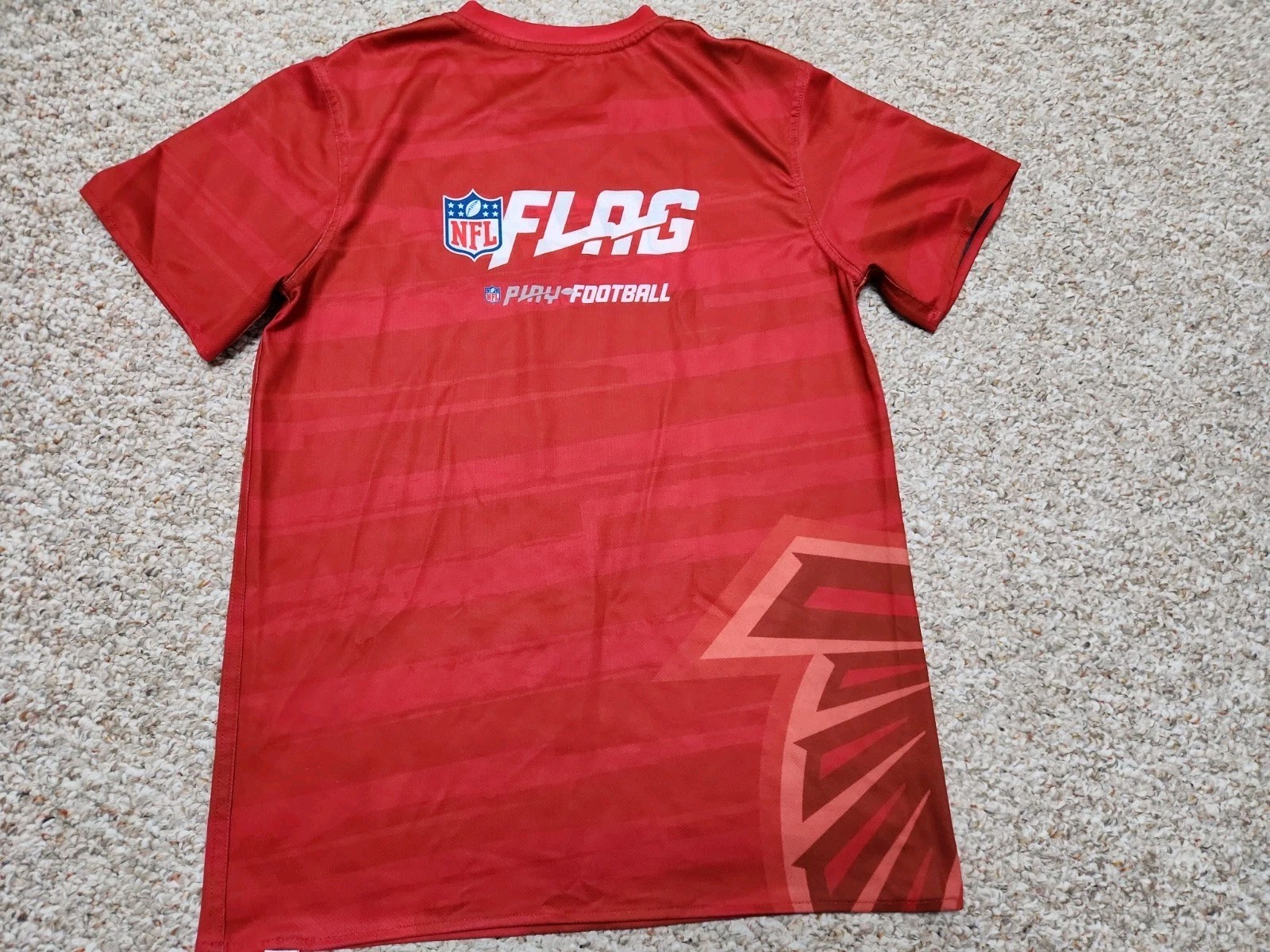 NFL Team Atlanta Falcons Flag Football Jersey Youth Size XL REVERSIBLE