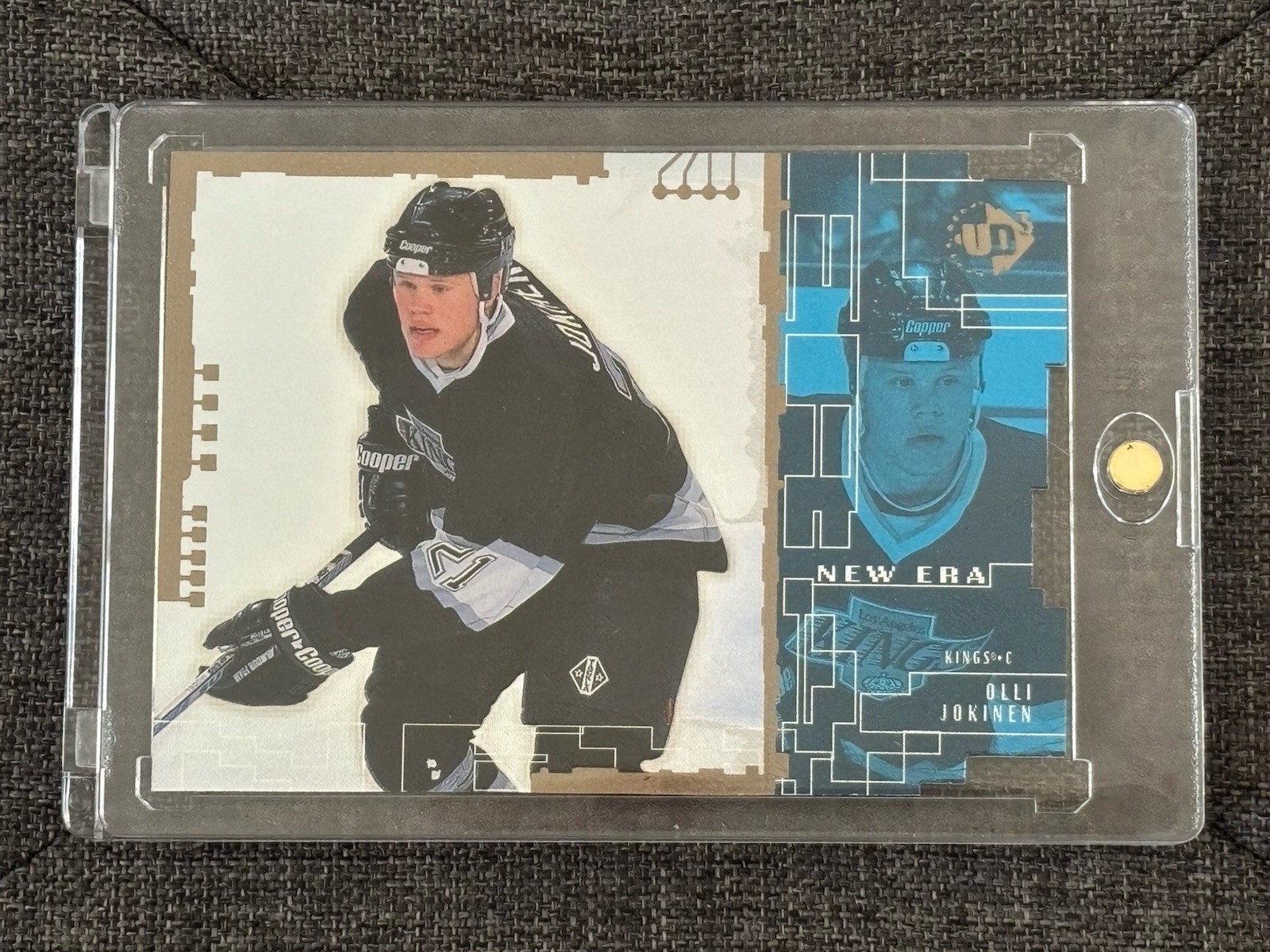 1998-99 Upper Deck UD3 New Era Die Cut FX11 Set 71 #NE41 Olli Jokinen /1000
