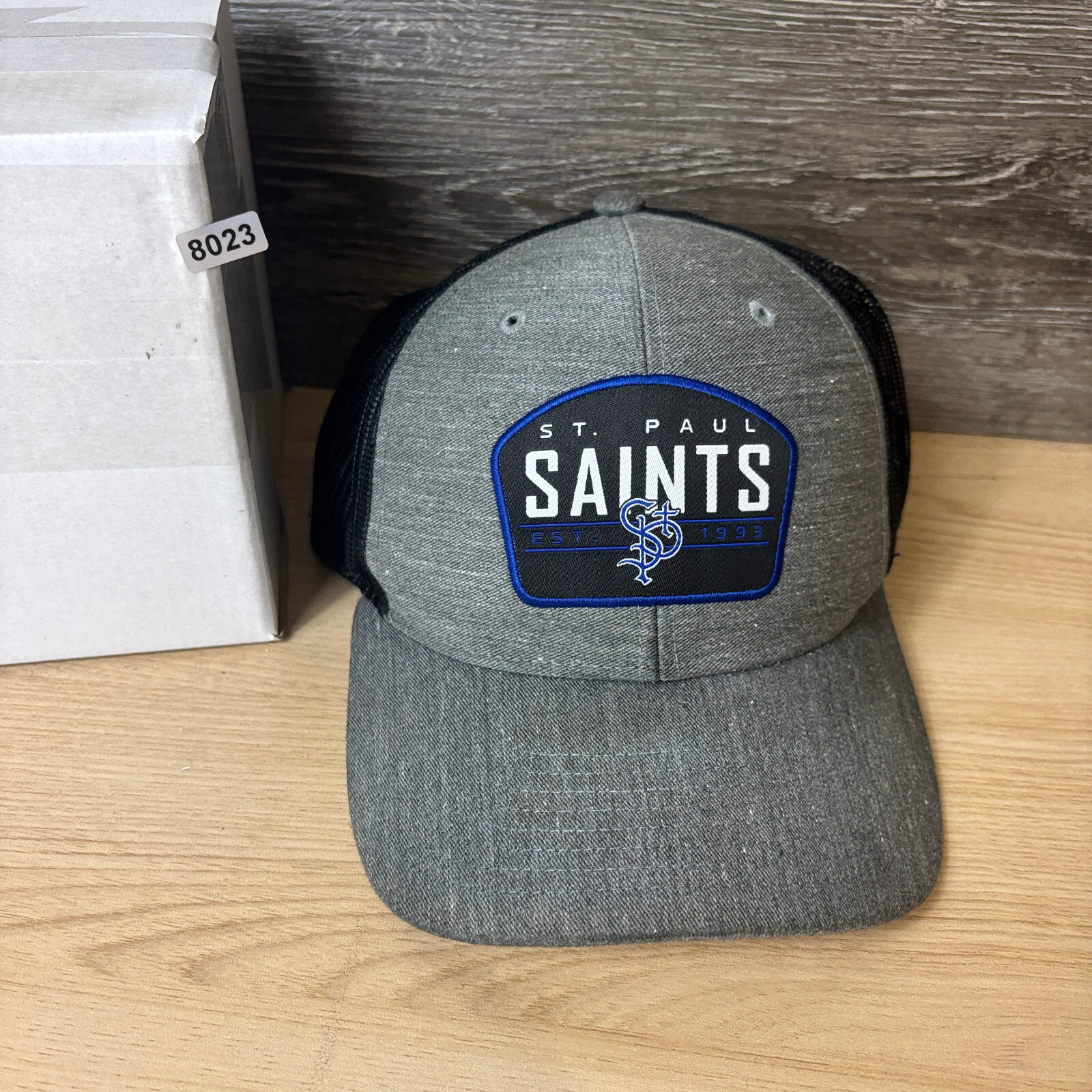 St Paul Saints Hat Cap Snapback Gray Minor League Baseball MILB ’47