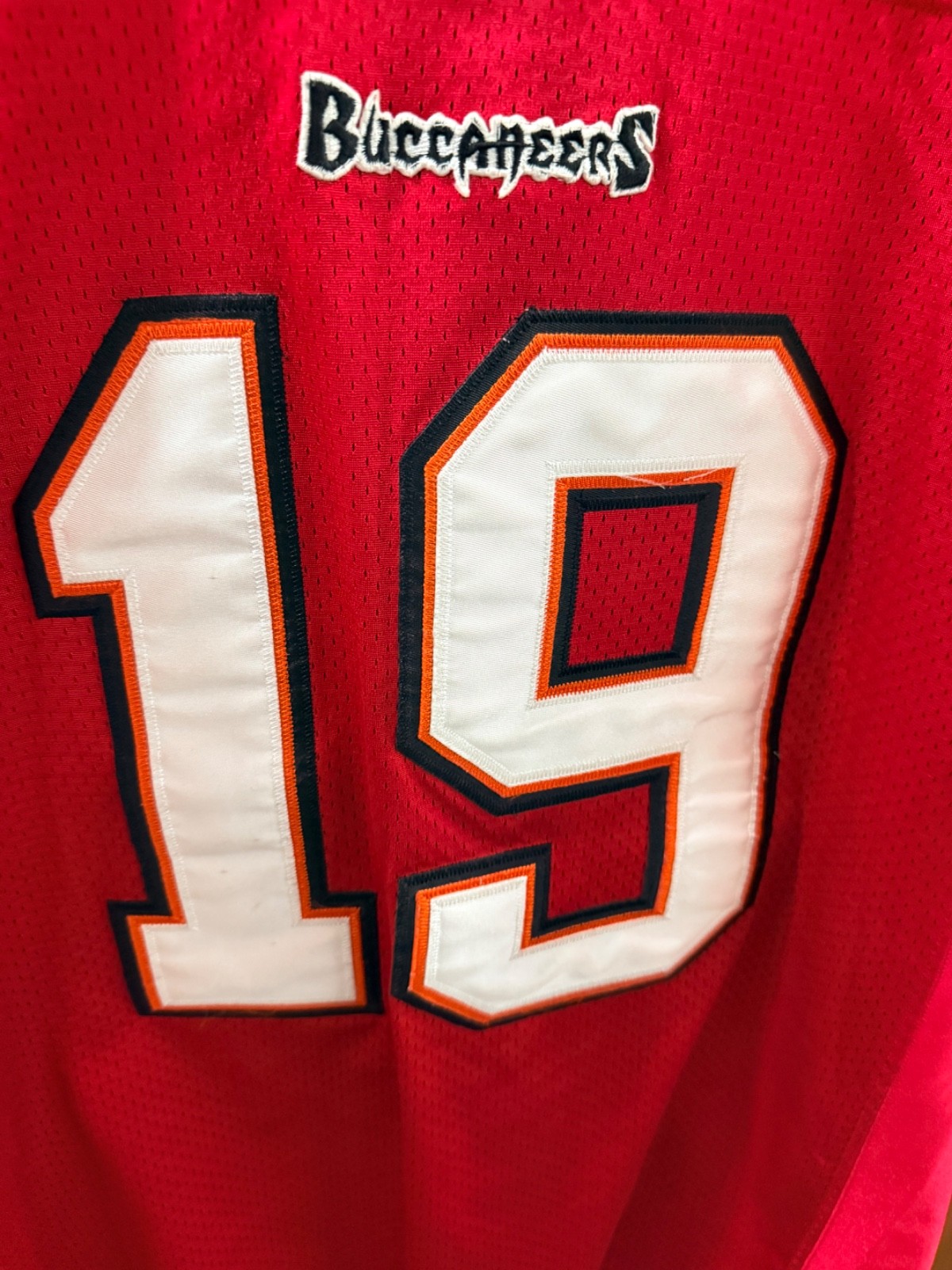 Keyshawn Johnson Tampa Bay Buccaneers adidas AUTHENTIC Jersey Sz 46
