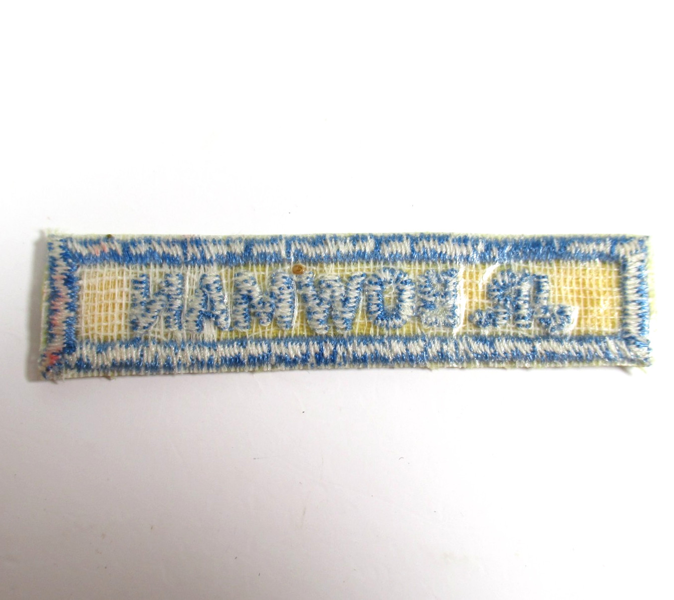 NAA JOAD Jr Bowman Name Bar Patch Junior Olympic Archery Vintage