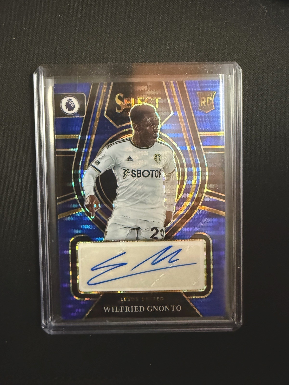 2022-23 SELECT PREMIER WILFRIED GNONTO BLUE PULSAR AUTO Leeds RC