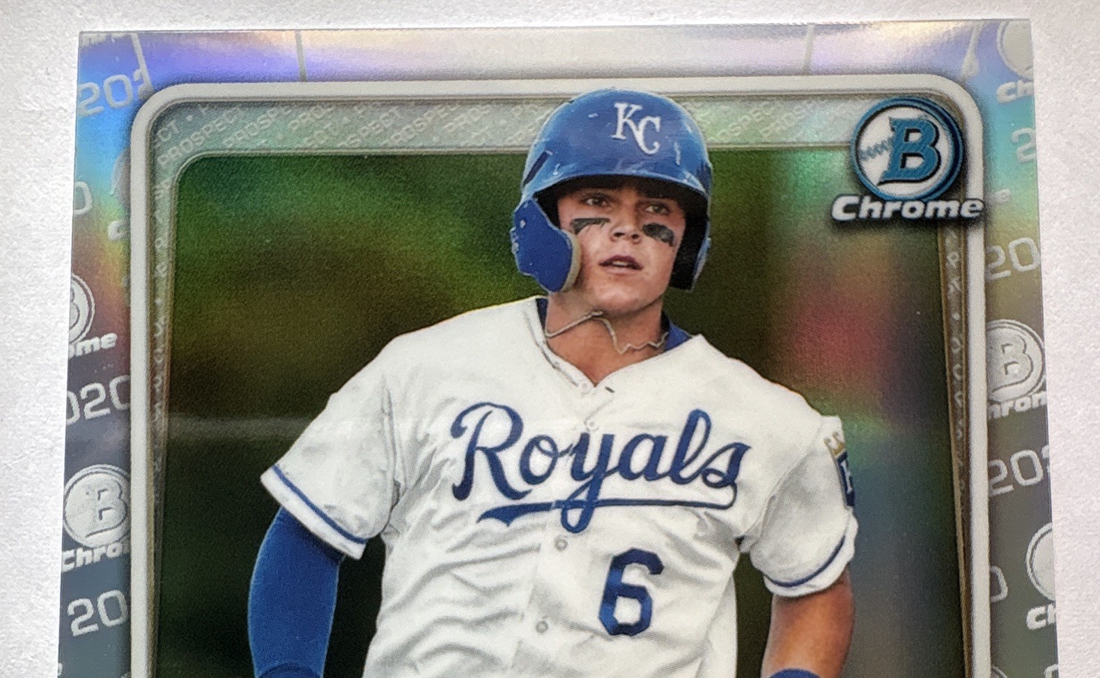 2020 Bowman Chrome Michael Massey Prospect Auto Refractor #CPA-MM 044/499