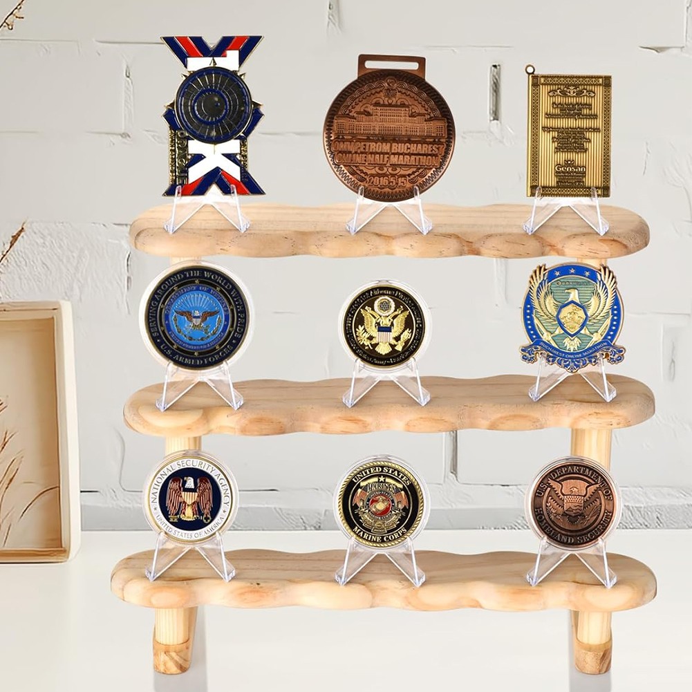 10-100PCS Large Size Trading Card Stands Most Durable Display Coins Cards Holder