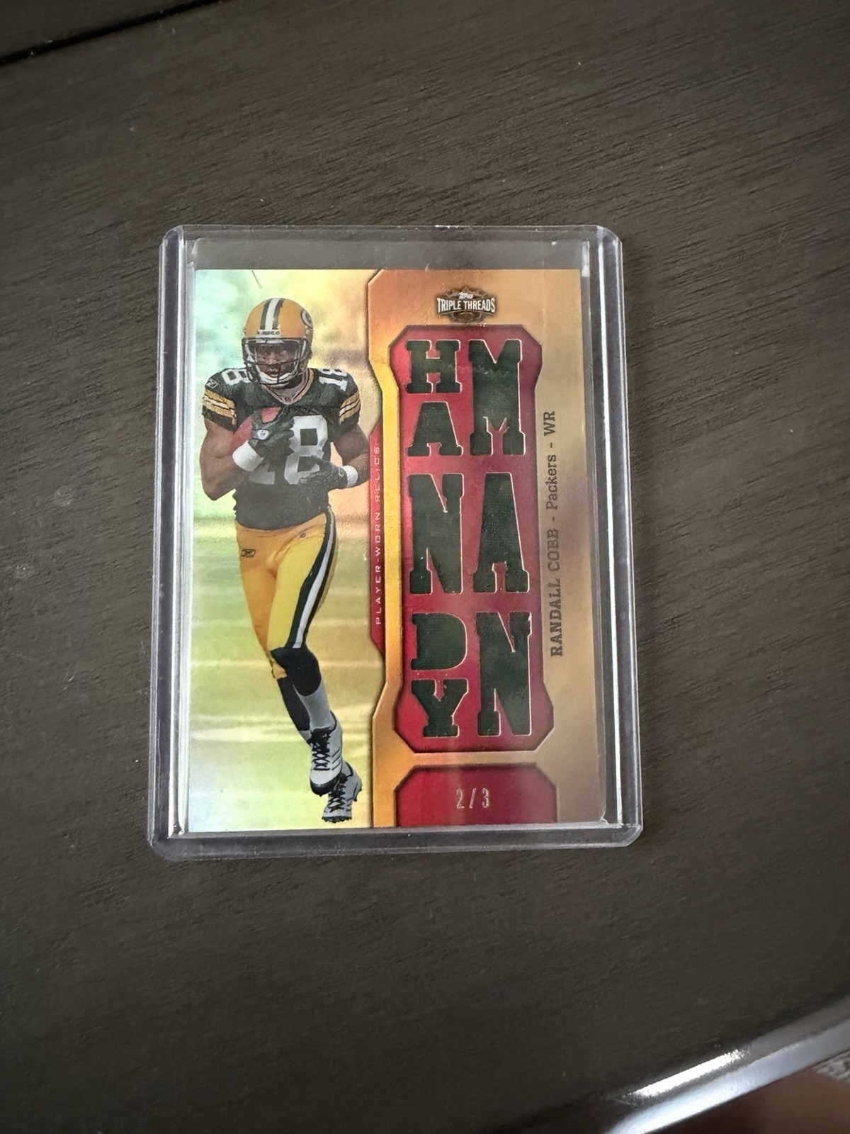 Topps 2011 Triple Threads Randall Cobb Packers Harmony 2/3 Rookie Patch