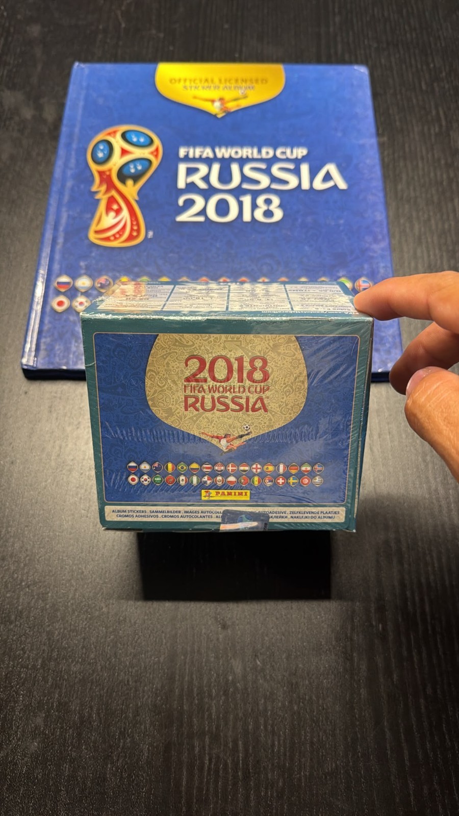 NEW PANINI FIFA World Cup Russia 2018 Stickers Box of 104 Packs Mbappe Italy edi