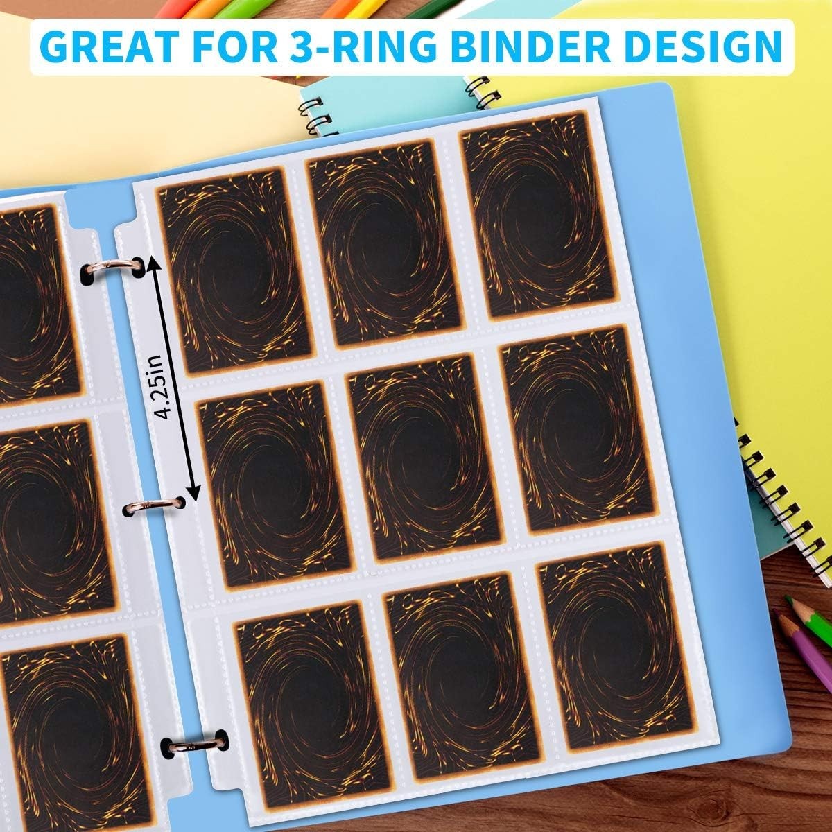 Acid-Free 9 Pocket Page Sleeves – Protection for Your Card Collection