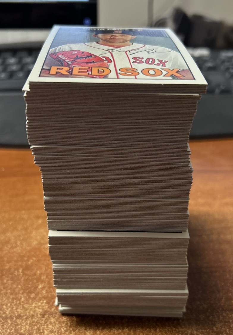 2016 Topps Heritage High Number 501-700 Complete Set