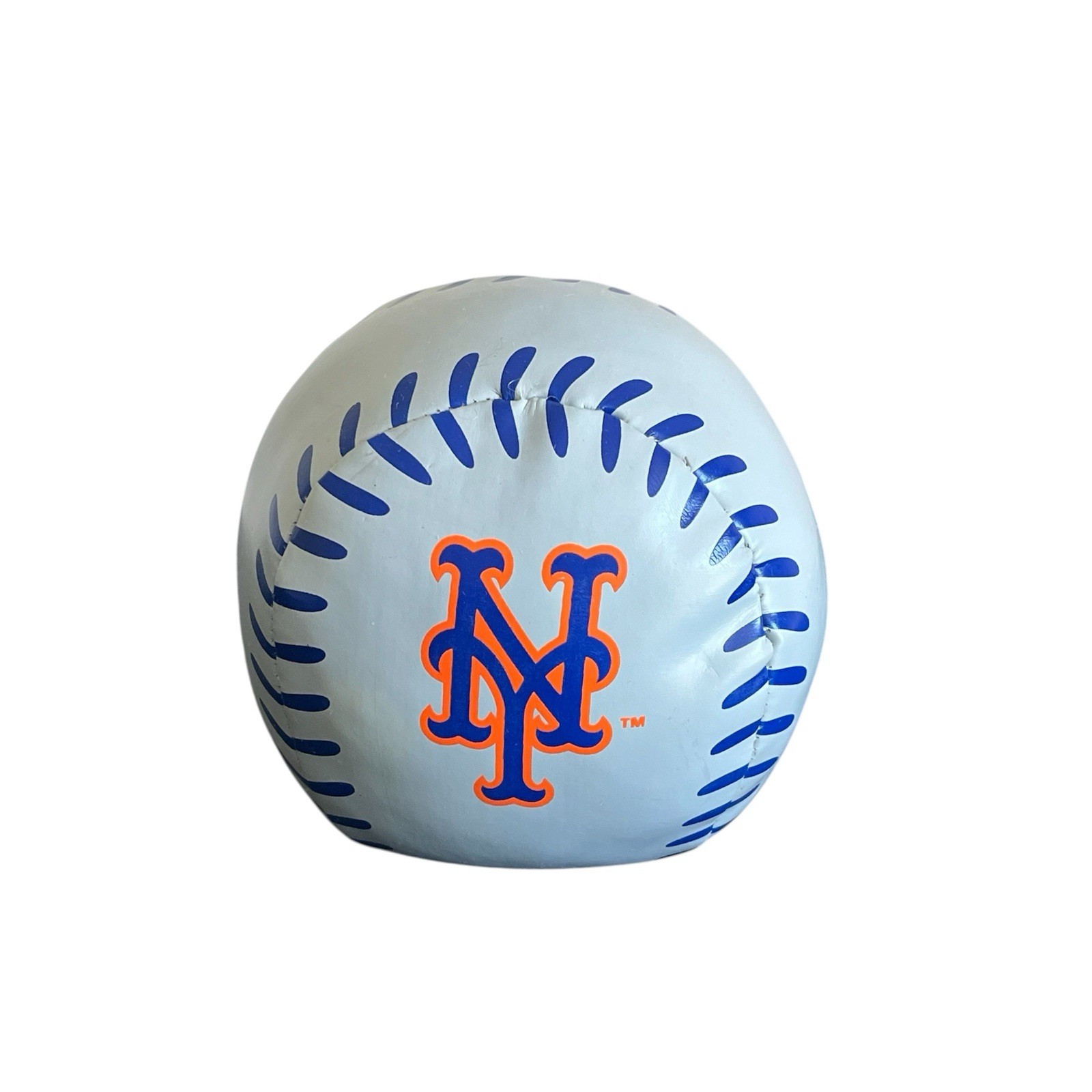 Rawlings New York Mets MLB Baseball Plush Collectible Souvenir Gray 3.5in RARE